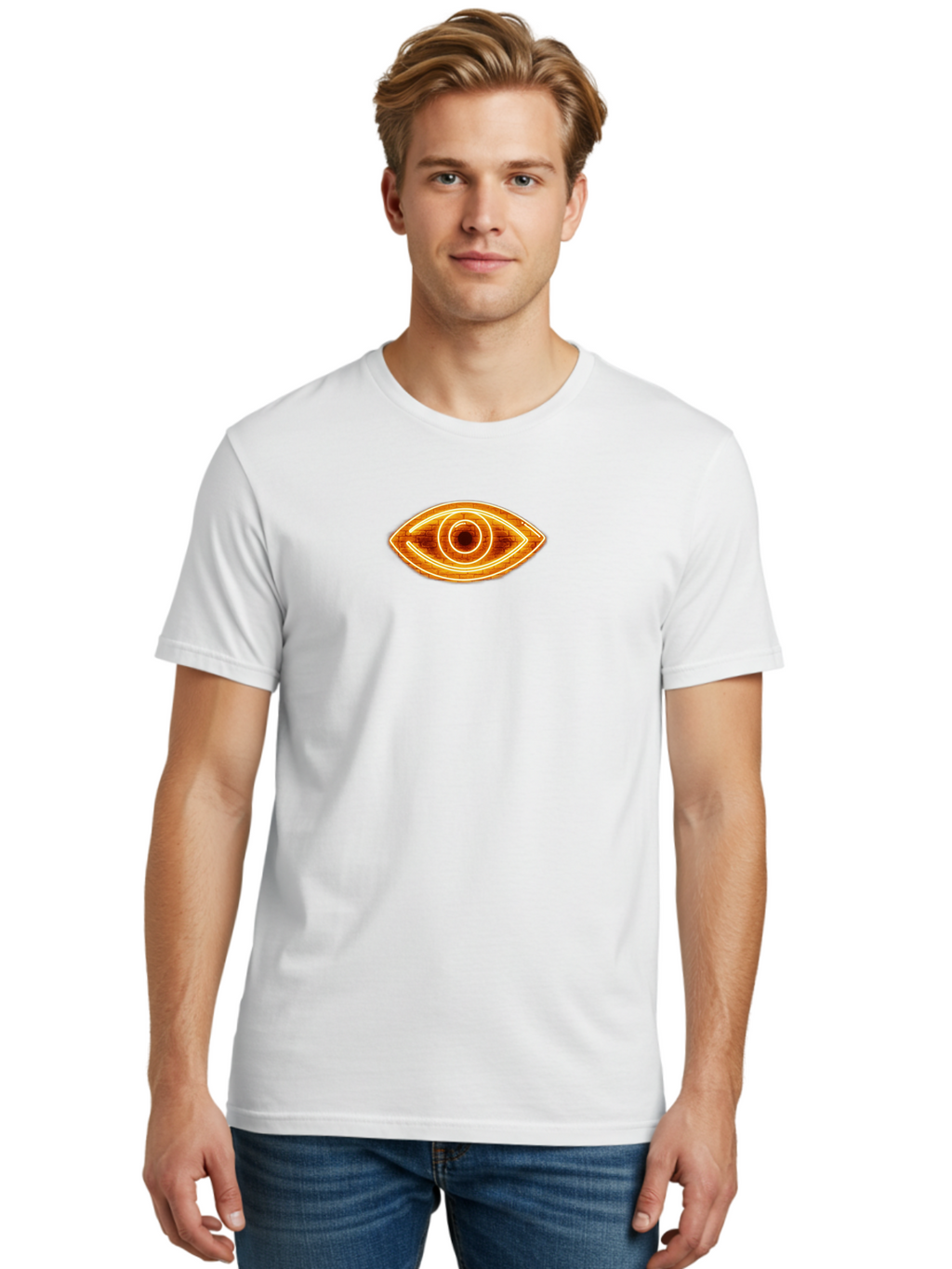Neon-Eye Men'S Graphic Tee, 100% Cotton, Comfortable Casual Summer Wear, Machine Washable, Vintage Camera, Old Camera, Antique Camera, Black Camera, Classic Photography, Photography Equipment, Nostalgic Device, Film Camera, Camera Art Bai181