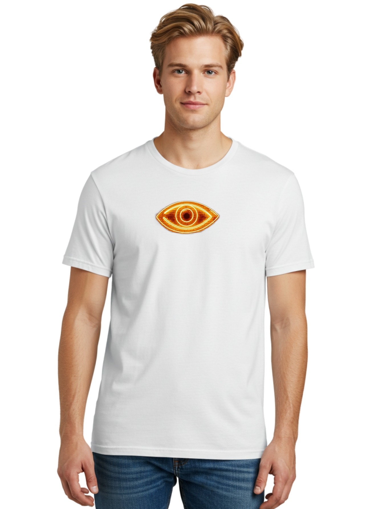 Neon-Eye Men'S Graphic Tee, 100% Cotton, Comfortable Casual Summer Wear, Machine Washable, Vintage Camera, Old Camera, Antique Camera, Black Camera, Classic Photography, Photography Equipment, Nostalgic Device, Film Camera, Camera Art Bai181