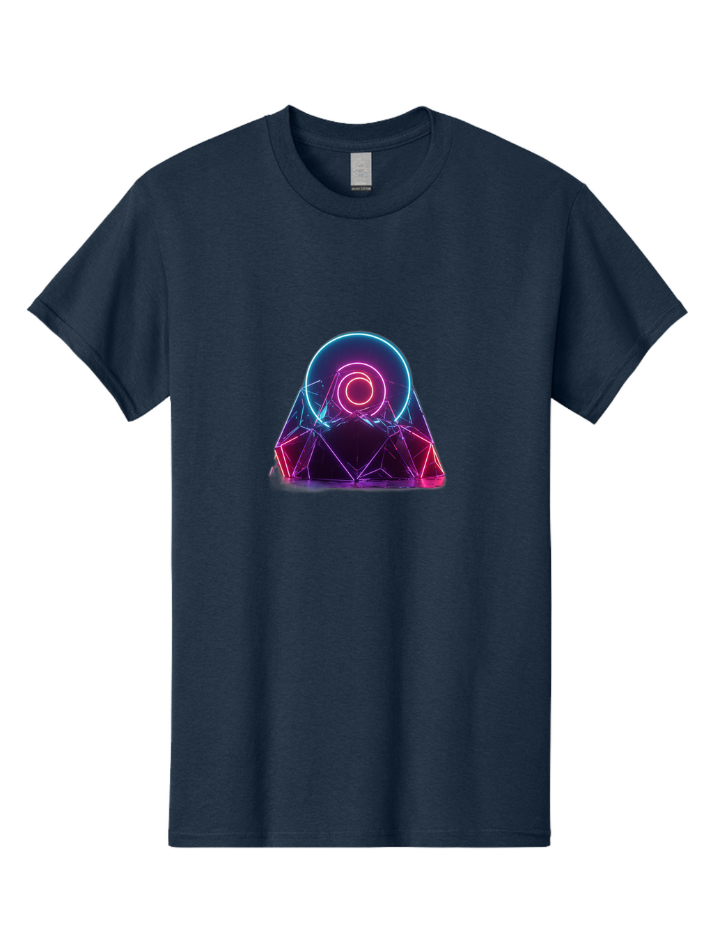 Neon-Geometric-Object Men'S Graphic Tee, 100% Cotton, Comfortable Casual Summer Wear, Machine Washable, Vintage Camera, Old Camera, Antique Camera, Black Camera, Classic Photography, Photography Equipment, Nostalgic Device, Film Camera, Bai182