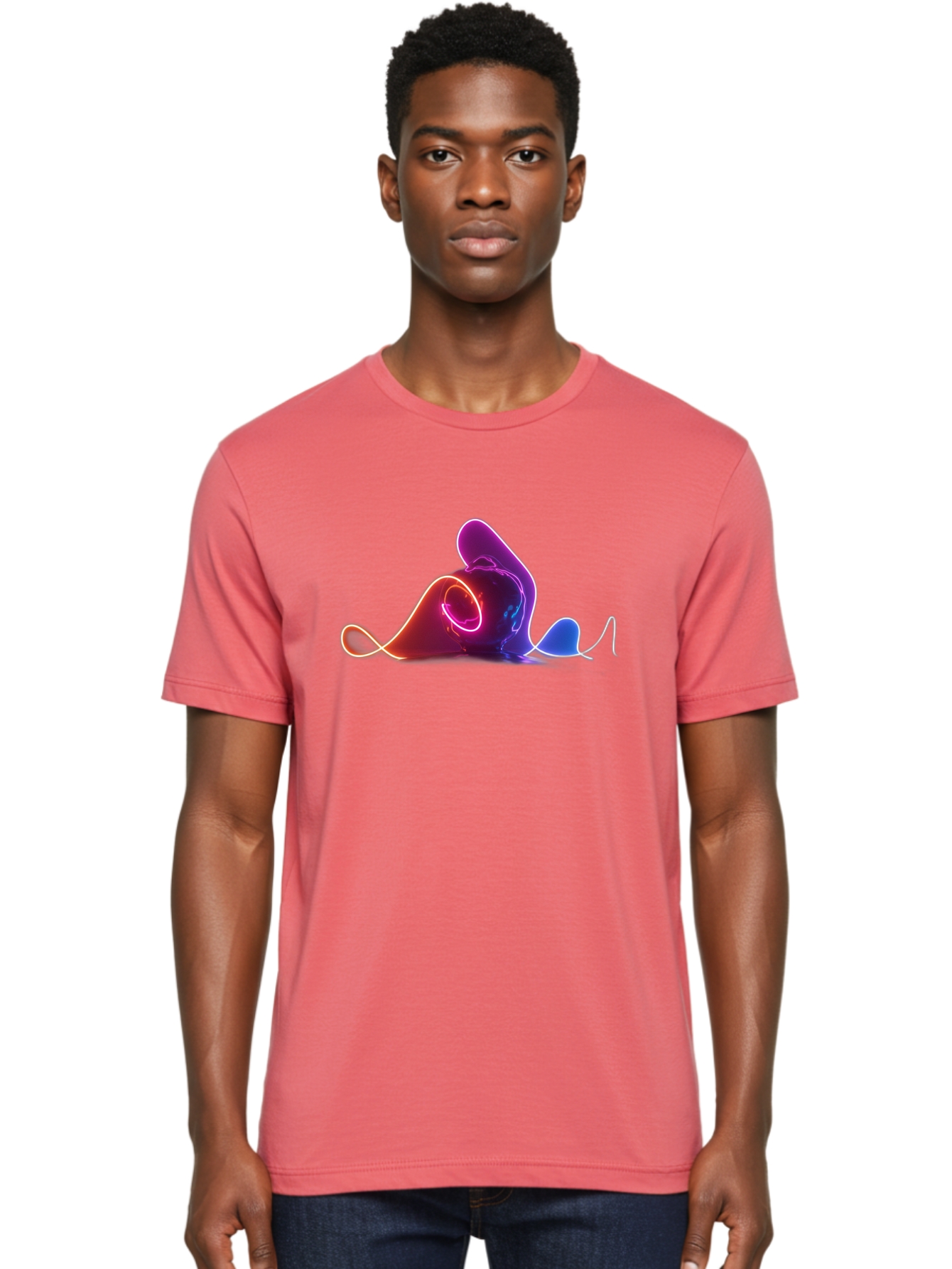 Neon-Liquid-Splash Men'S Graphic Tee, 100% Cotton, Comfortable Casual Summer Wear, Machine Washable, Vintage Camera, Old Camera, Antique Camera, Black Camera, Classic Photography, Photography Equipment, Nostalgic Device, Film Camera, Bai183