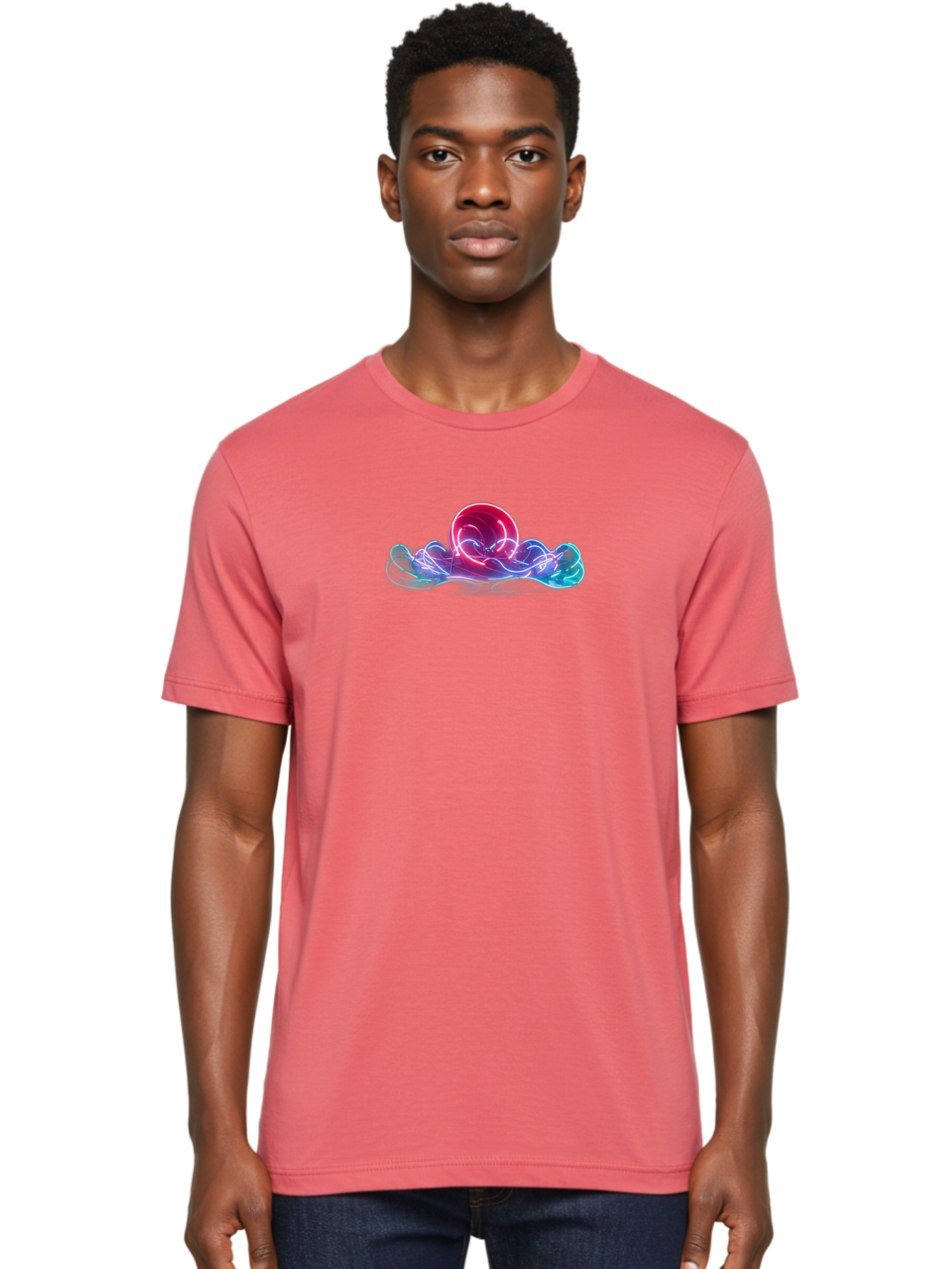 Neon-Sphere Men'S Graphic Tee, 100% Cotton, Comfortable Casual Summer Wear, Machine Washable, Vintage Camera, Old Camera, Antique Camera, Black Camera, Classic Photography, Photography Equipment, Nostalgic Device, Film Camera, Camera Art Bai186