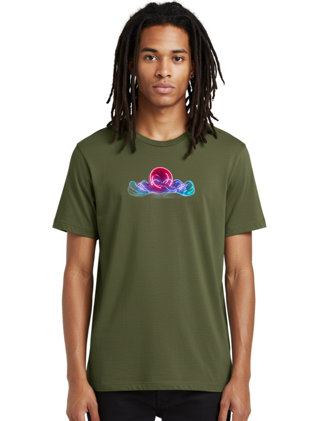 Neon-Sphere Men'S Graphic Tee, 100% Cotton, Comfortable Casual Summer Wear, Machine Washable, Vintage Camera, Old Camera, Antique Camera, Black Camera, Classic Photography, Photography Equipment, Nostalgic Device, Film Camera, Camera Art Bai186