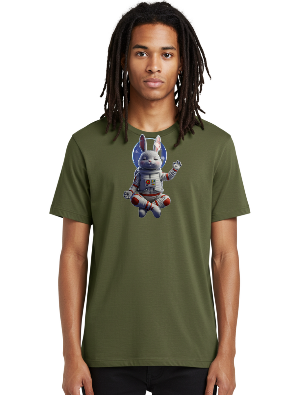 Olv-Astronaut-Bunny Men'S Graphic Tee, 100% Cotton, Comfortable Casual Summer Wear, Machine Washable, Vintage Camera, Old Camera, Antique Camera, Black Camera, Classic Photography, Photography Equipment, Nostalgic Device, Film Camera, Bai189