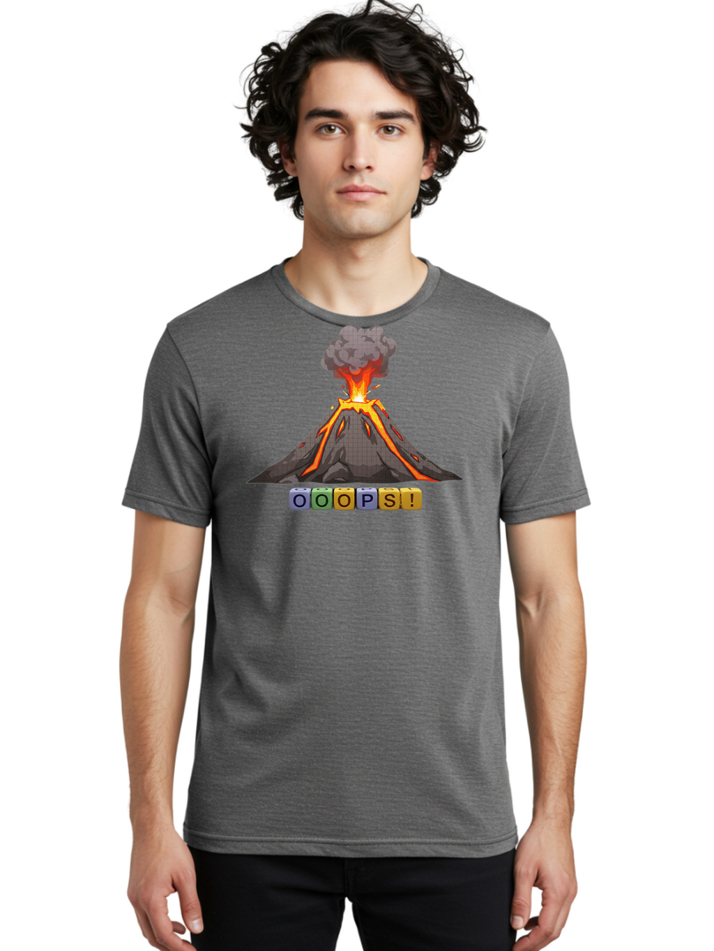 Ooops Men'S Graphic Tee, 100% Cotton, Comfortable Casual Summer Wear, Machine Washable, Vintage Camera, Old Camera, Antique Camera, Black Camera, Classic Photography, Photography Equipment, Nostalgic Device, Film Camera, Camera Art Bai191
