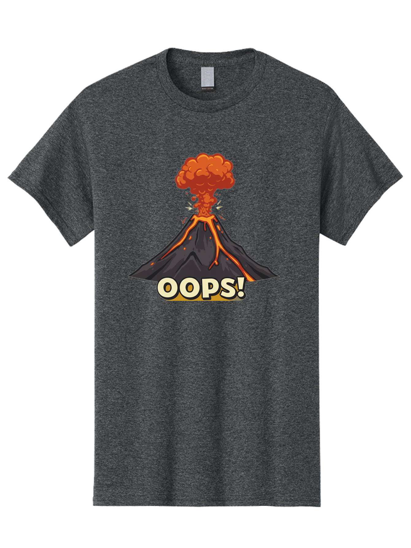 Oops-2 Men'S Graphic Tee, 100% Cotton, Comfortable Casual Summer Wear, Machine Washable, Vintage Camera, Old Camera, Antique Camera, Black Camera, Classic Photography, Photography Equipment, Nostalgic Device, Film Camera, Camera Art Bai193