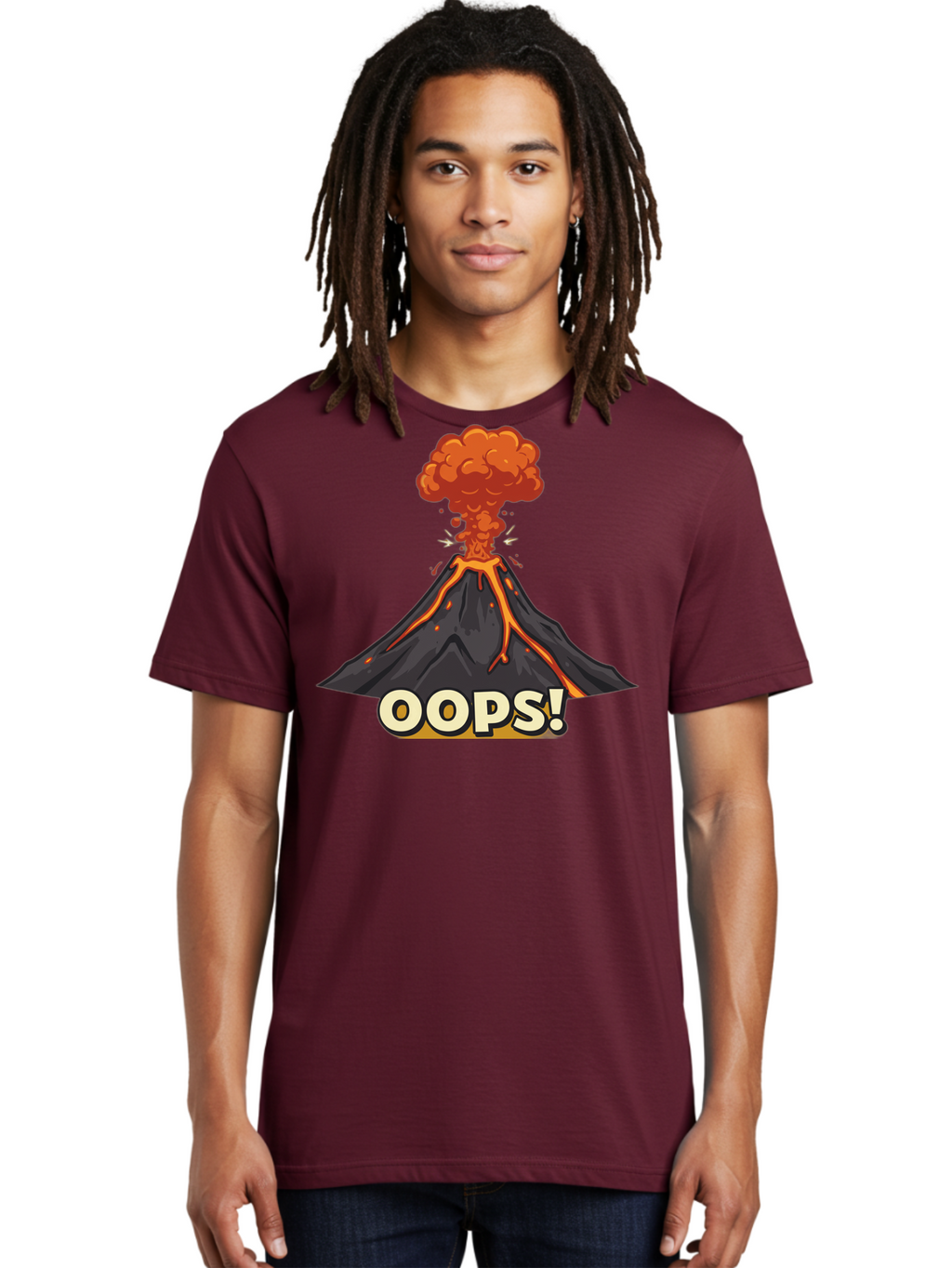 Oops-2 Men'S Graphic Tee, 100% Cotton, Comfortable Casual Summer Wear, Machine Washable, Vintage Camera, Old Camera, Antique Camera, Black Camera, Classic Photography, Photography Equipment, Nostalgic Device, Film Camera, Camera Art Bai193