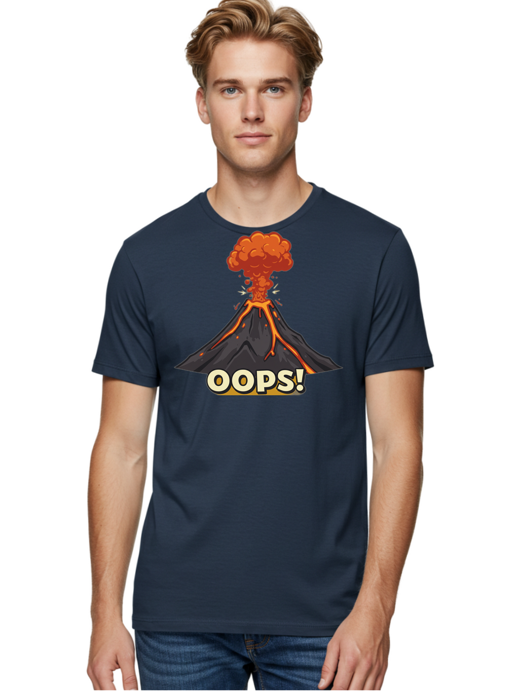 Oops-2 Men'S Graphic Tee, 100% Cotton, Comfortable Casual Summer Wear, Machine Washable, Vintage Camera, Old Camera, Antique Camera, Black Camera, Classic Photography, Photography Equipment, Nostalgic Device, Film Camera, Camera Art Bai193