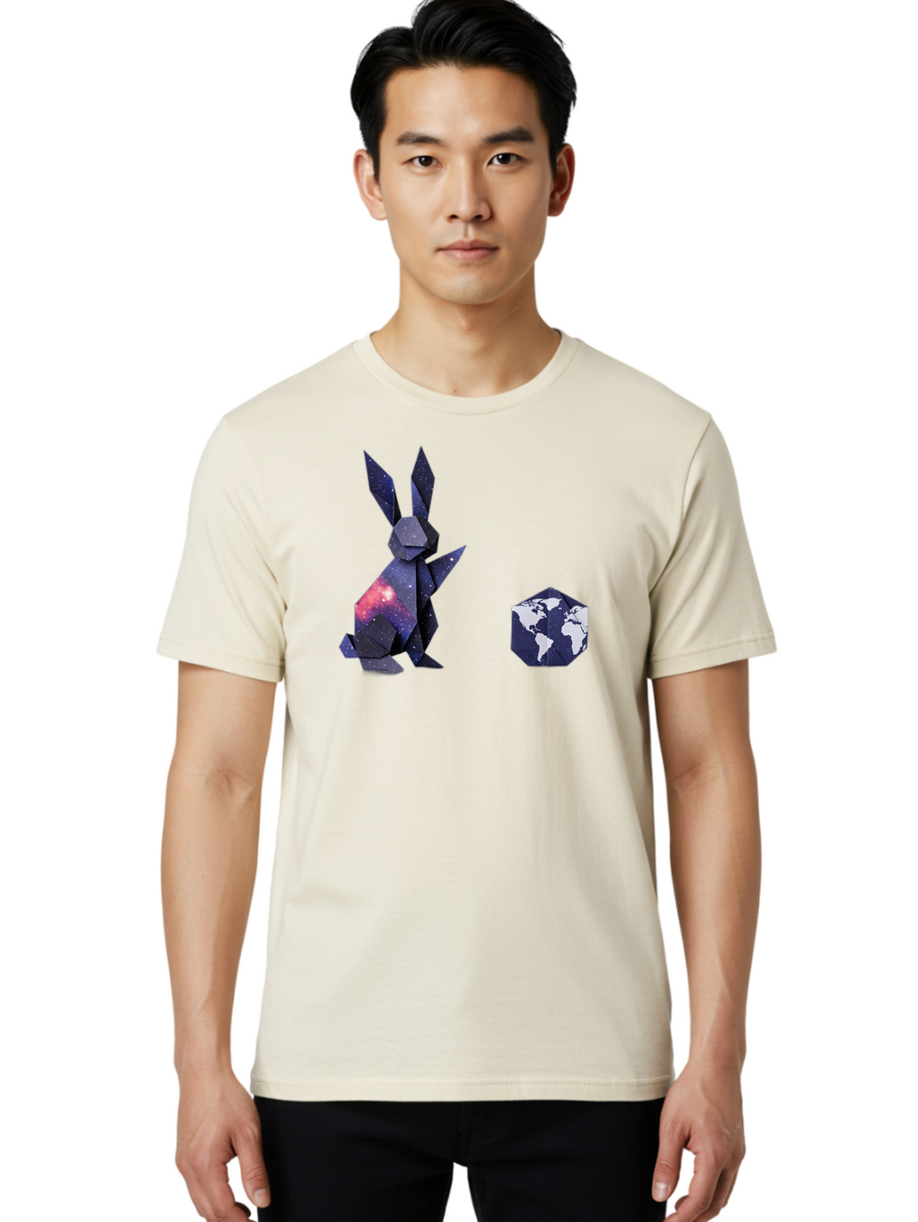Origami-Rabbit-Earth Men'S Graphic Tee, 100% Cotton, Comfortable Casual Summer Wear, Machine Washable, Vintage Camera, Old Camera, Antique Camera, Black Camera, Classic Photography, Photography Equipment, Nostalgic Device, Film Camera, Bai199