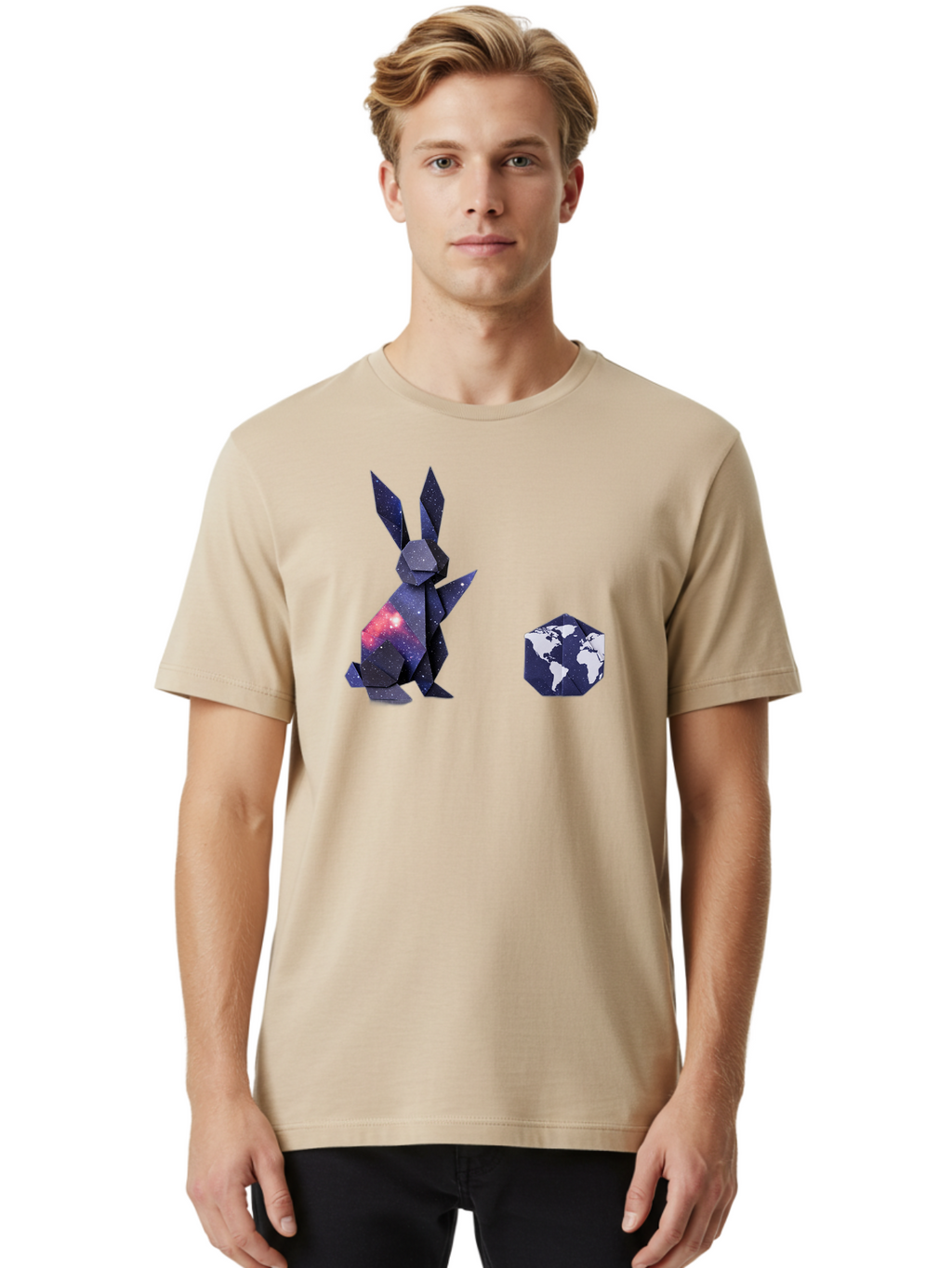 Origami-Rabbit-Earth Men'S Graphic Tee, 100% Cotton, Comfortable Casual Summer Wear, Machine Washable, Vintage Camera, Old Camera, Antique Camera, Black Camera, Classic Photography, Photography Equipment, Nostalgic Device, Film Camera, Bai199