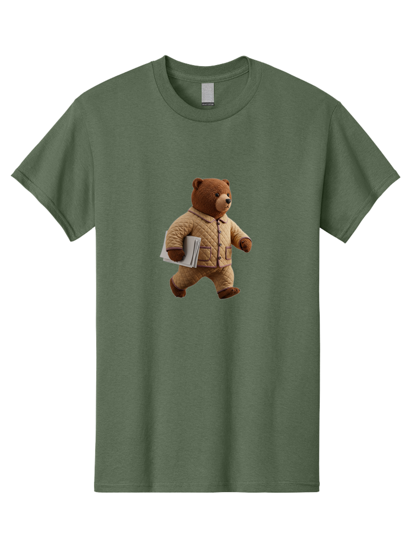 Bear Men'S Graphic Tee, 100% Cotton, Comfortable Casual Summer Wear, Machine Washable, Vintage Camera, Old Camera, Antique Camera, Black Camera, Classic Photography, Photography Equipment, Nostalgic Device, Film Camera, Camera Art Bai201
