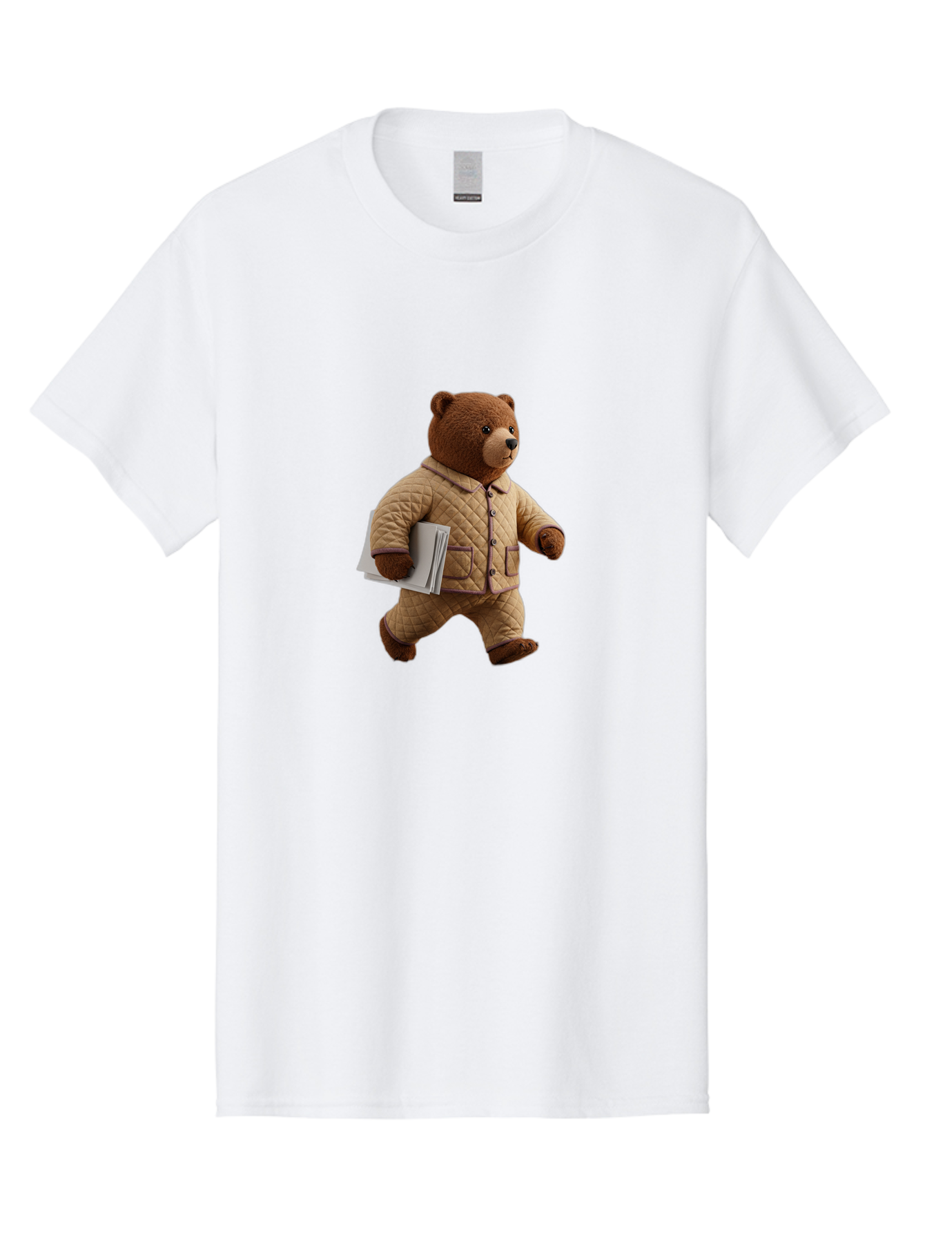 Bear Men'S Graphic Tee, 100% Cotton, Comfortable Casual Summer Wear, Machine Washable, Vintage Camera, Old Camera, Antique Camera, Black Camera, Classic Photography, Photography Equipment, Nostalgic Device, Film Camera, Camera Art Bai201