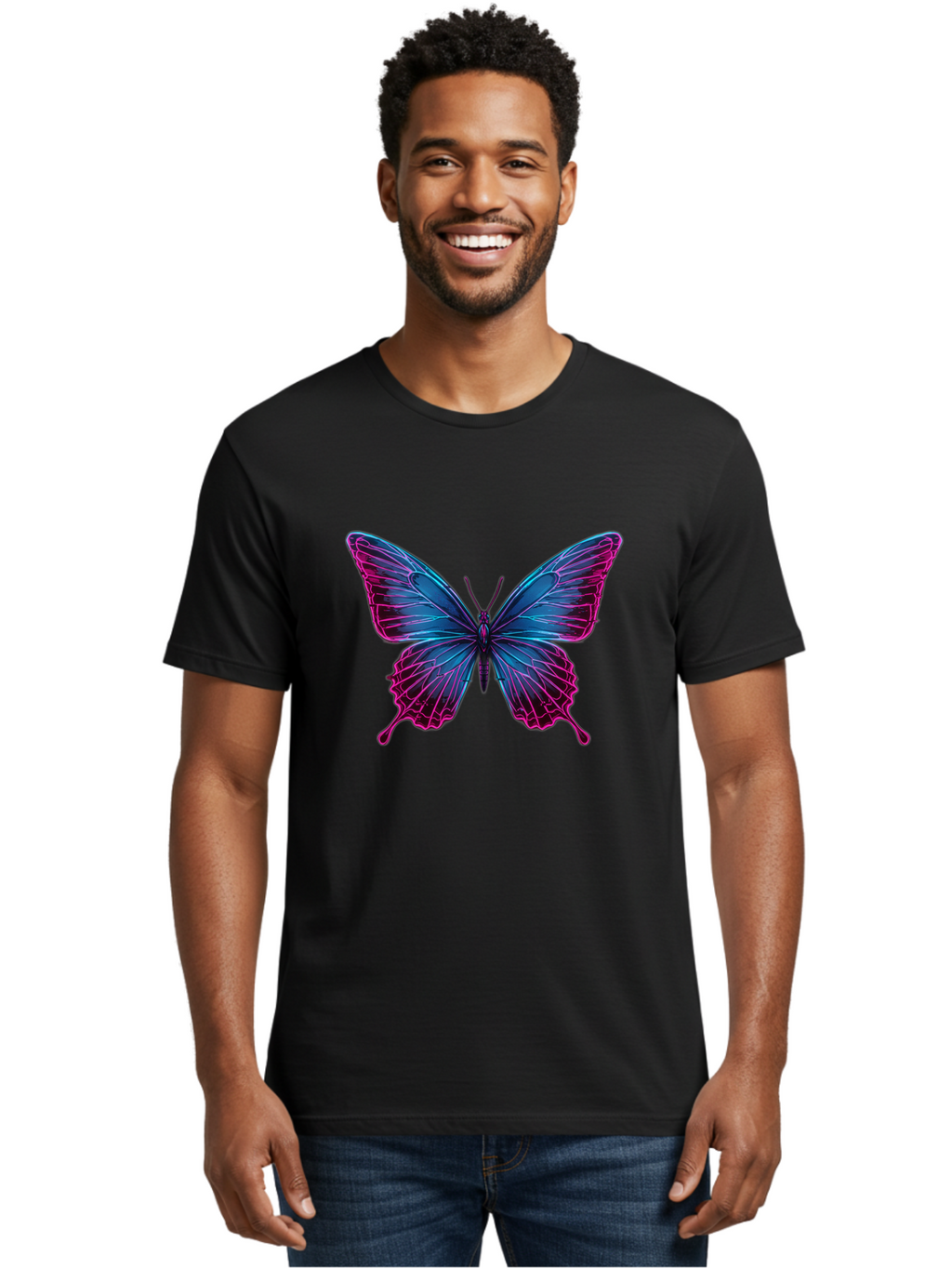 Papillon Men'S Graphic Tee, 100% Cotton, Comfortable Casual Summer Wear, Machine Washable, Vintage Camera, Old Camera, Antique Camera, Black Camera, Classic Photography, Photography Equipment, Nostalgic Device, Film Camera, Camera Art Bai205