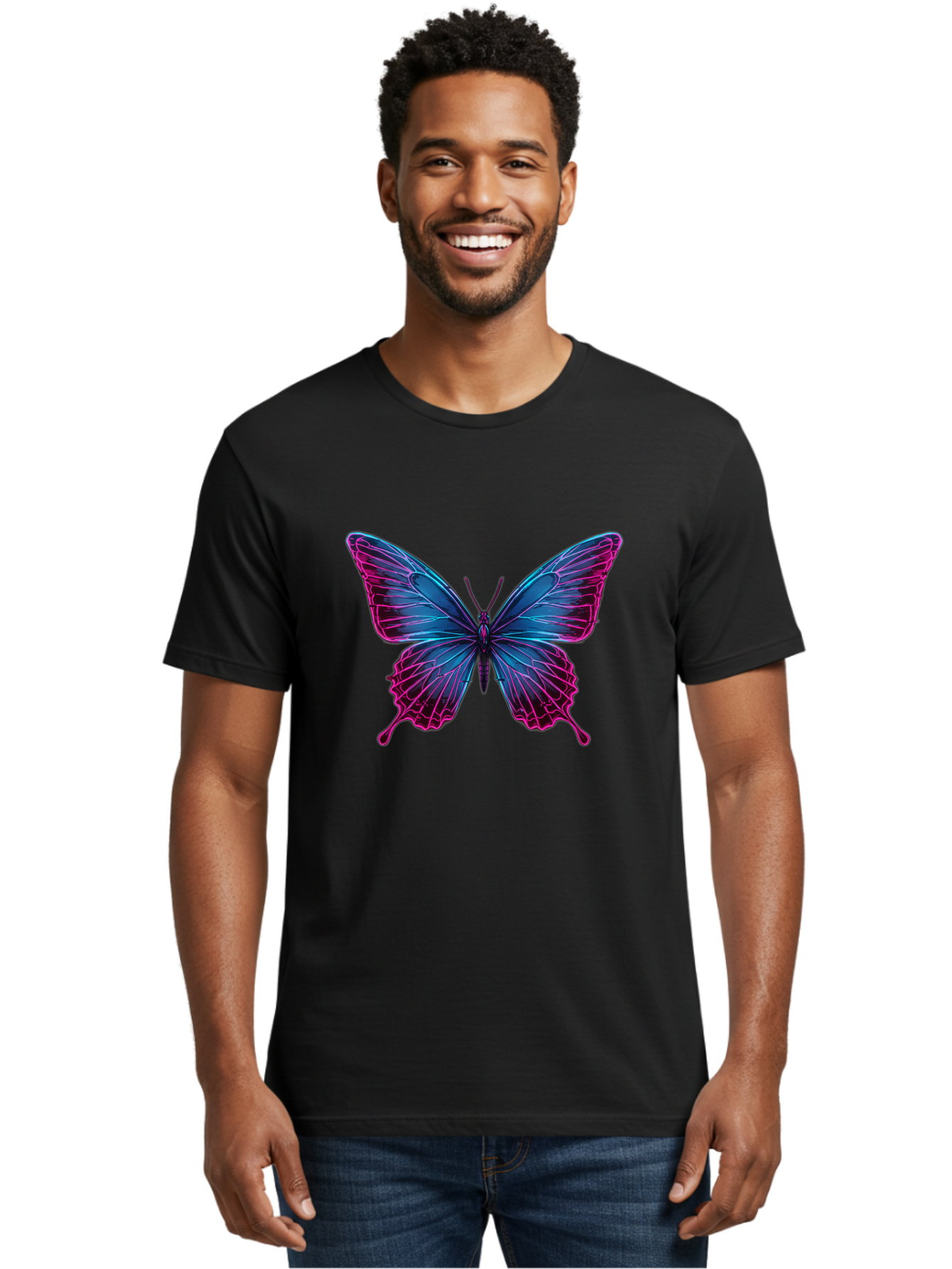 Papillon Men'S Graphic Tee, 100% Cotton, Comfortable Casual Summer Wear, Machine Washable, Vintage Camera, Old Camera, Antique Camera, Black Camera, Classic Photography, Photography Equipment, Nostalgic Device, Film Camera, Camera Art Bai205
