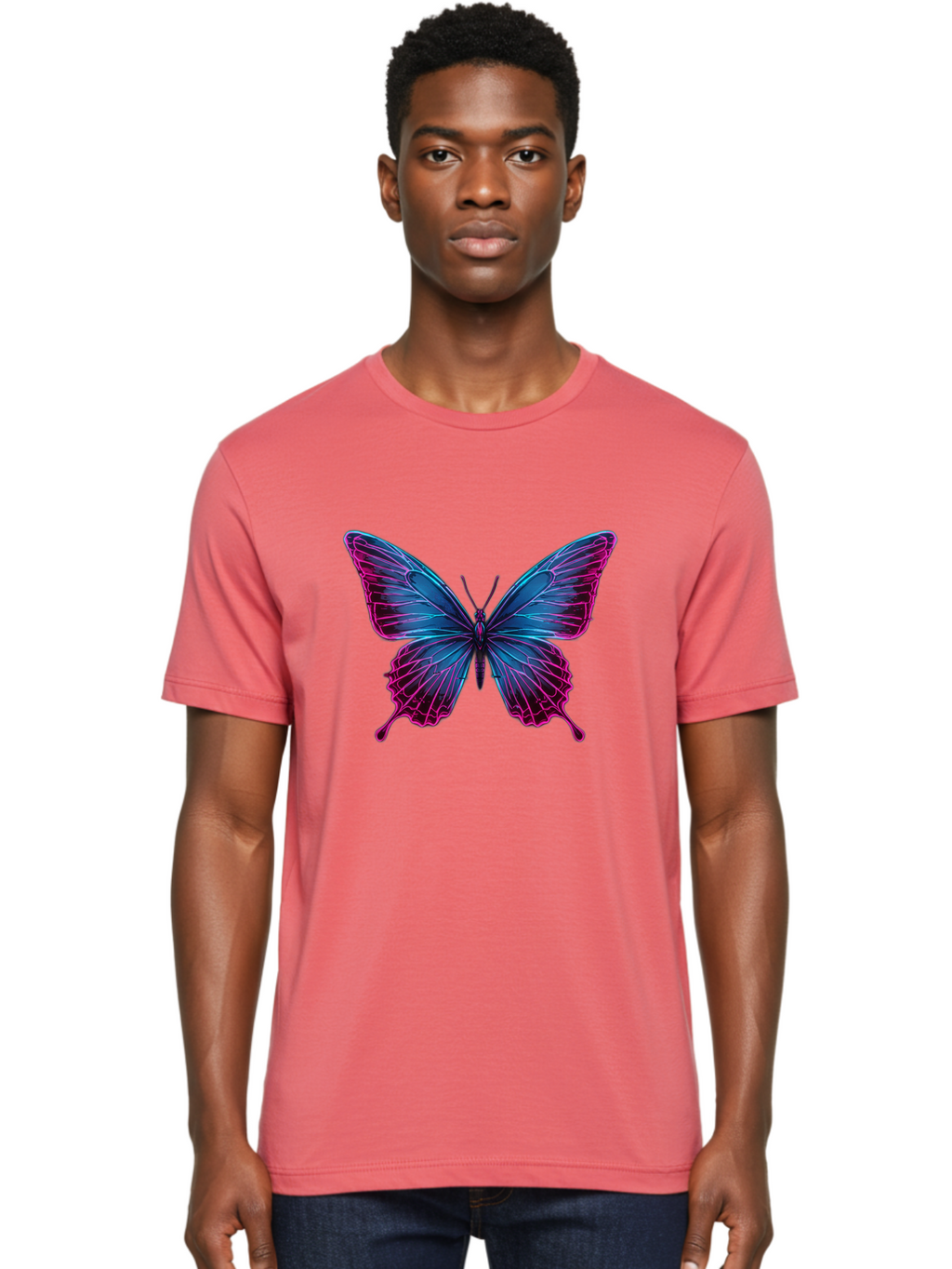 Papillon Men'S Graphic Tee, 100% Cotton, Comfortable Casual Summer Wear, Machine Washable, Vintage Camera, Old Camera, Antique Camera, Black Camera, Classic Photography, Photography Equipment, Nostalgic Device, Film Camera, Camera Art Bai205