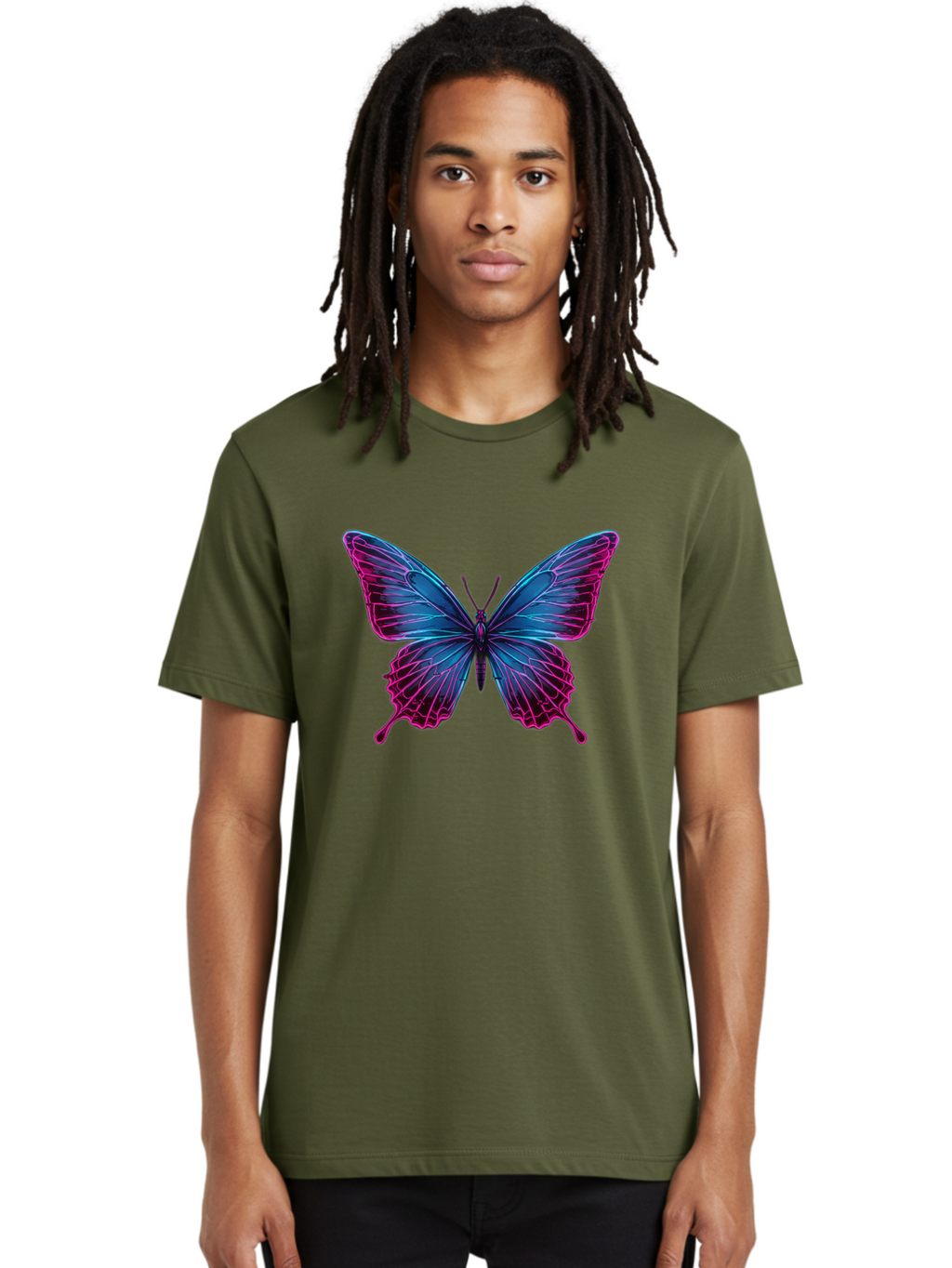 Papillon Men'S Graphic Tee, 100% Cotton, Comfortable Casual Summer Wear, Machine Washable, Vintage Camera, Old Camera, Antique Camera, Black Camera, Classic Photography, Photography Equipment, Nostalgic Device, Film Camera, Camera Art Bai205