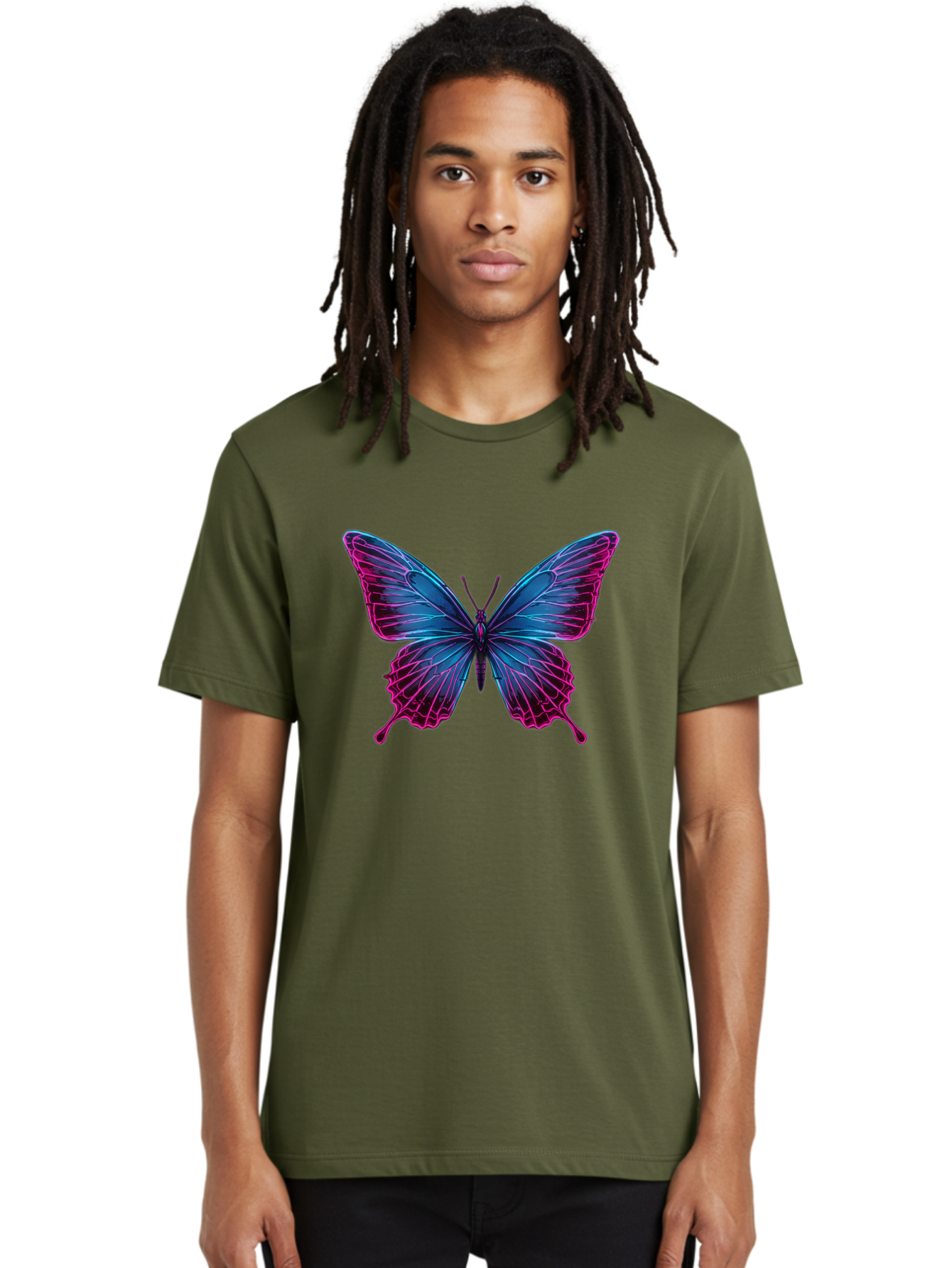 Papillon Men'S Graphic Tee, 100% Cotton, Comfortable Casual Summer Wear, Machine Washable, Vintage Camera, Old Camera, Antique Camera, Black Camera, Classic Photography, Photography Equipment, Nostalgic Device, Film Camera, Camera Art Bai205