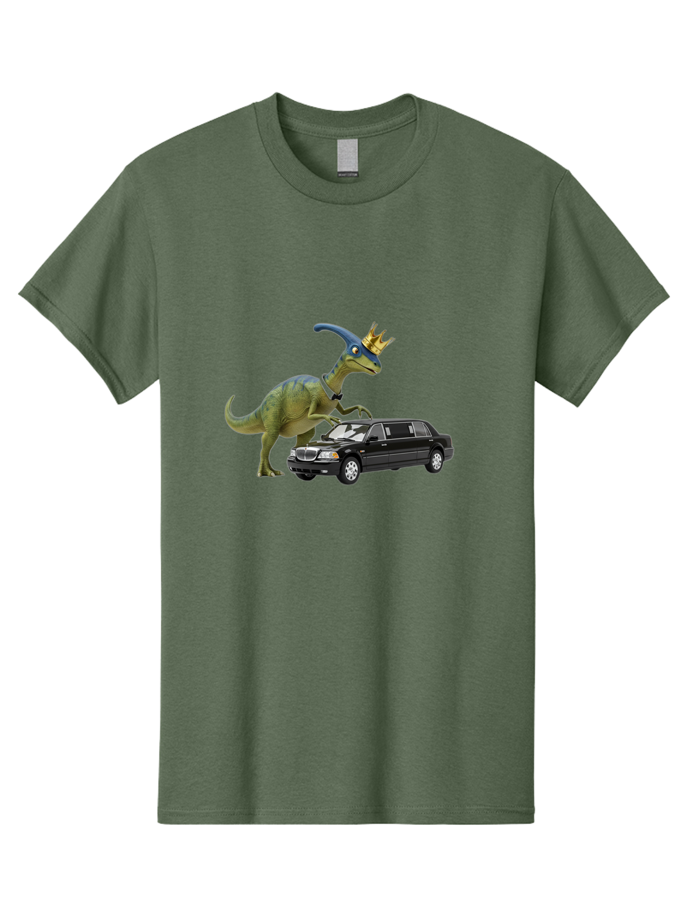 Parasaurolophus-With-Crown Men'S Graphic Tee, 100% Cotton, Comfortable Casual Summer Wear, Machine Washable, Vintage Camera, Old Camera, Antique Camera, Black Camera, Classic Photography, Photography Equipment, Nostalgic Device, Film Camera, Bai208