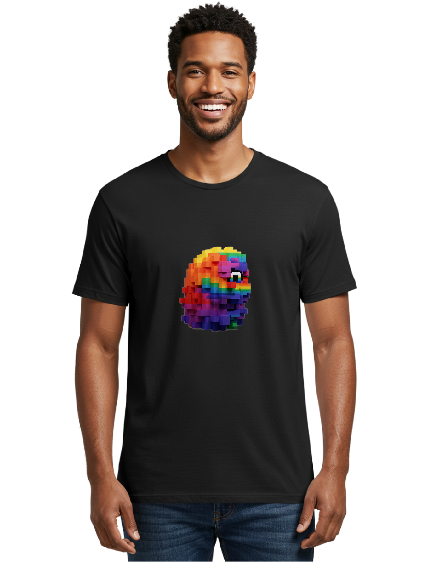 Pixelated-Creature Men'S Graphic Tee, 100% Cotton, Comfortable Casual Summer Wear, Machine Washable, Vintage Camera, Old Camera, Antique Camera, Black Camera, Classic Photography, Photography Equipment, Nostalgic Device, Film Camera, Bai226
