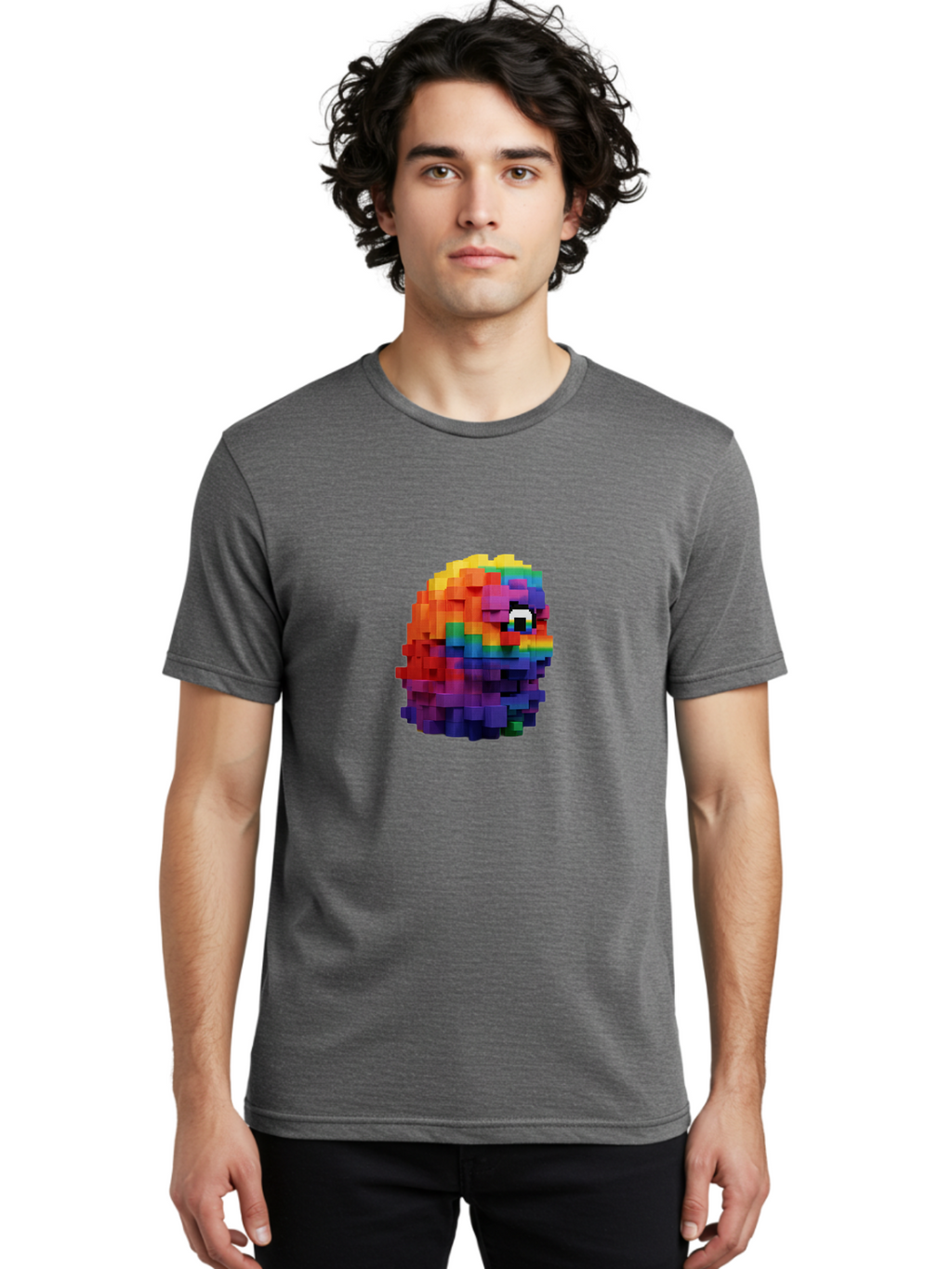 Pixelated-Creature Men'S Graphic Tee, 100% Cotton, Comfortable Casual Summer Wear, Machine Washable, Vintage Camera, Old Camera, Antique Camera, Black Camera, Classic Photography, Photography Equipment, Nostalgic Device, Film Camera, Bai226