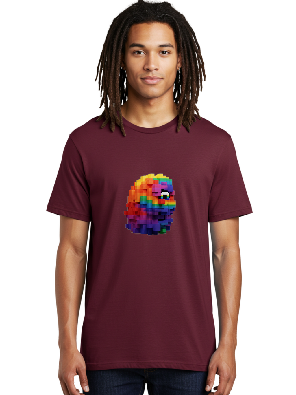 Pixelated-Creature Men'S Graphic Tee, 100% Cotton, Comfortable Casual Summer Wear, Machine Washable, Vintage Camera, Old Camera, Antique Camera, Black Camera, Classic Photography, Photography Equipment, Nostalgic Device, Film Camera, Bai226