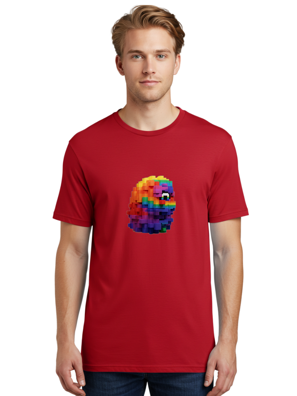 Pixelated-Creature Men'S Graphic Tee, 100% Cotton, Comfortable Casual Summer Wear, Machine Washable, Vintage Camera, Old Camera, Antique Camera, Black Camera, Classic Photography, Photography Equipment, Nostalgic Device, Film Camera, Bai226