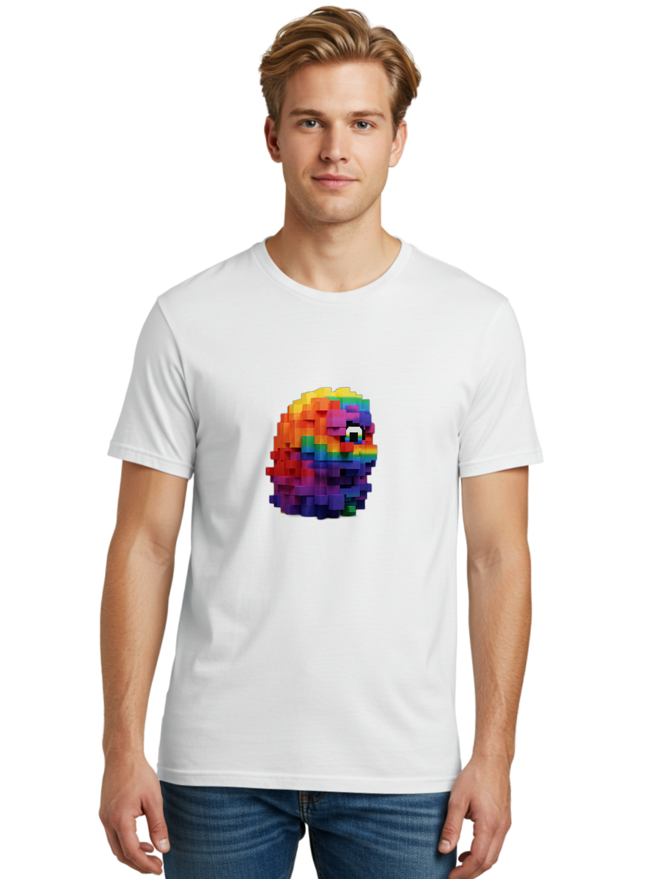 Pixelated-Creature Men'S Graphic Tee, 100% Cotton, Comfortable Casual Summer Wear, Machine Washable, Vintage Camera, Old Camera, Antique Camera, Black Camera, Classic Photography, Photography Equipment, Nostalgic Device, Film Camera, Bai226