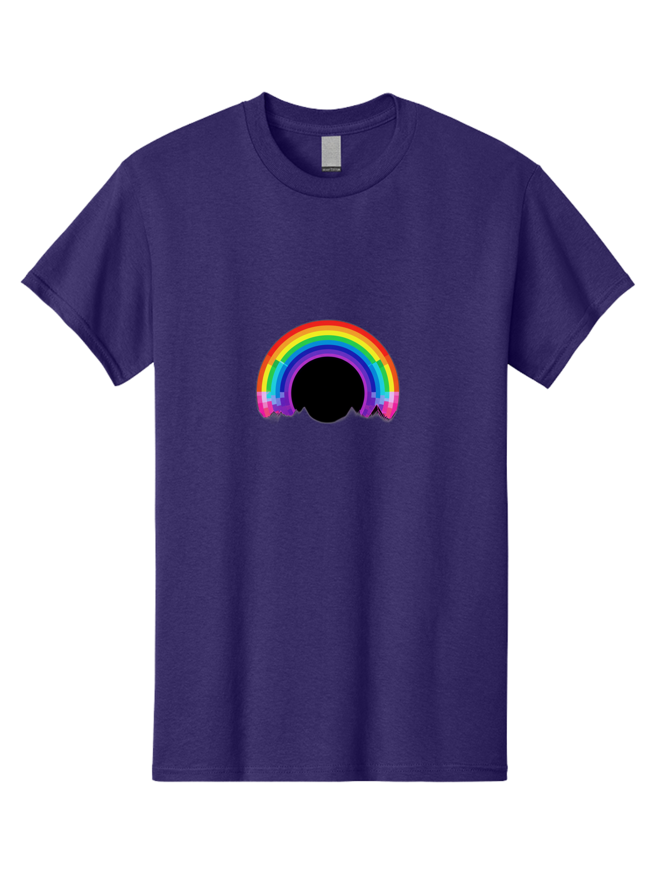Pixelated-Rainbow Men'S Graphic Tee, 100% Cotton, Comfortable Casual Summer Wear, Machine Washable, Vintage Camera, Old Camera, Antique Camera, Black Camera, Classic Photography, Photography Equipment, Nostalgic Device, Film Camera, Camera Art Bai227