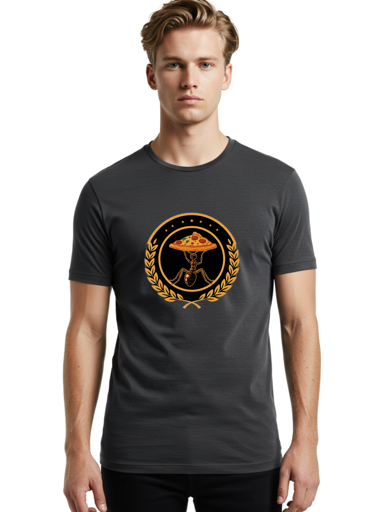 Pizza-Ant Men'S Graphic Tee, 100% Cotton, Comfortable Casual Summer Wear, Machine Washable, Vintage Camera, Old Camera, Antique Camera, Black Camera, Classic Photography, Photography Equipment, Nostalgic Device, Film Camera, Camera Art Bai228