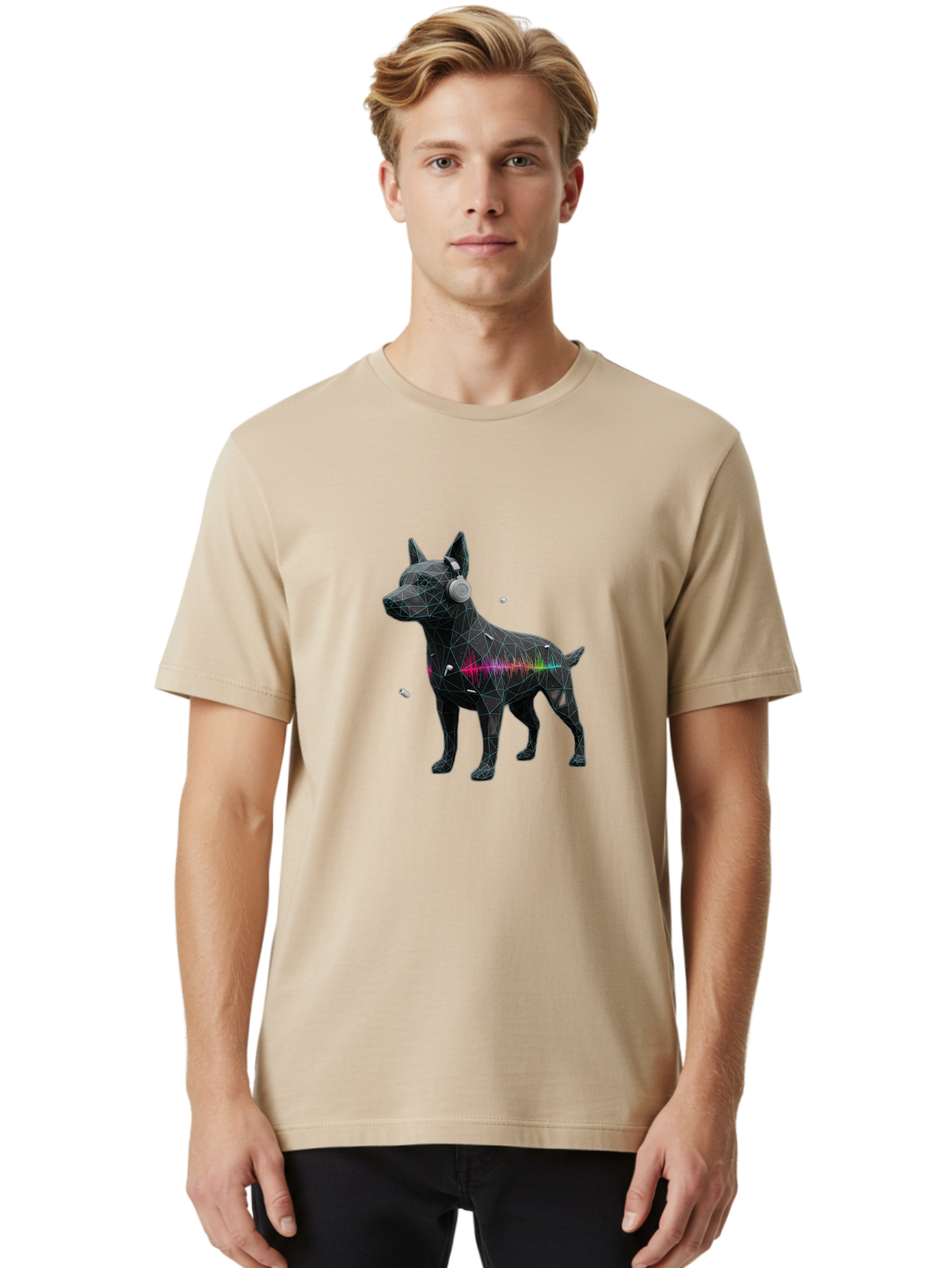 Polygon-Dog Men'S Graphic Tee, 100% Cotton, Comfortable Casual Summer Wear, Machine Washable, Vintage Camera, Old Camera, Antique Camera, Black Camera, Classic Photography, Photography Equipment, Nostalgic Device, Film Camera, Camera Art Bai233