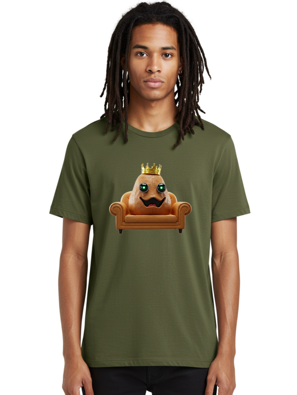 Potato-King-11 Men'S Graphic Tee, 100% Cotton, Comfortable Casual Summer Wear, Machine Washable, Vintage Camera, Old Camera, Antique Camera, Black Camera, Classic Photography, Photography Equipment, Nostalgic Device, Film Camera, Camera Art Bai238