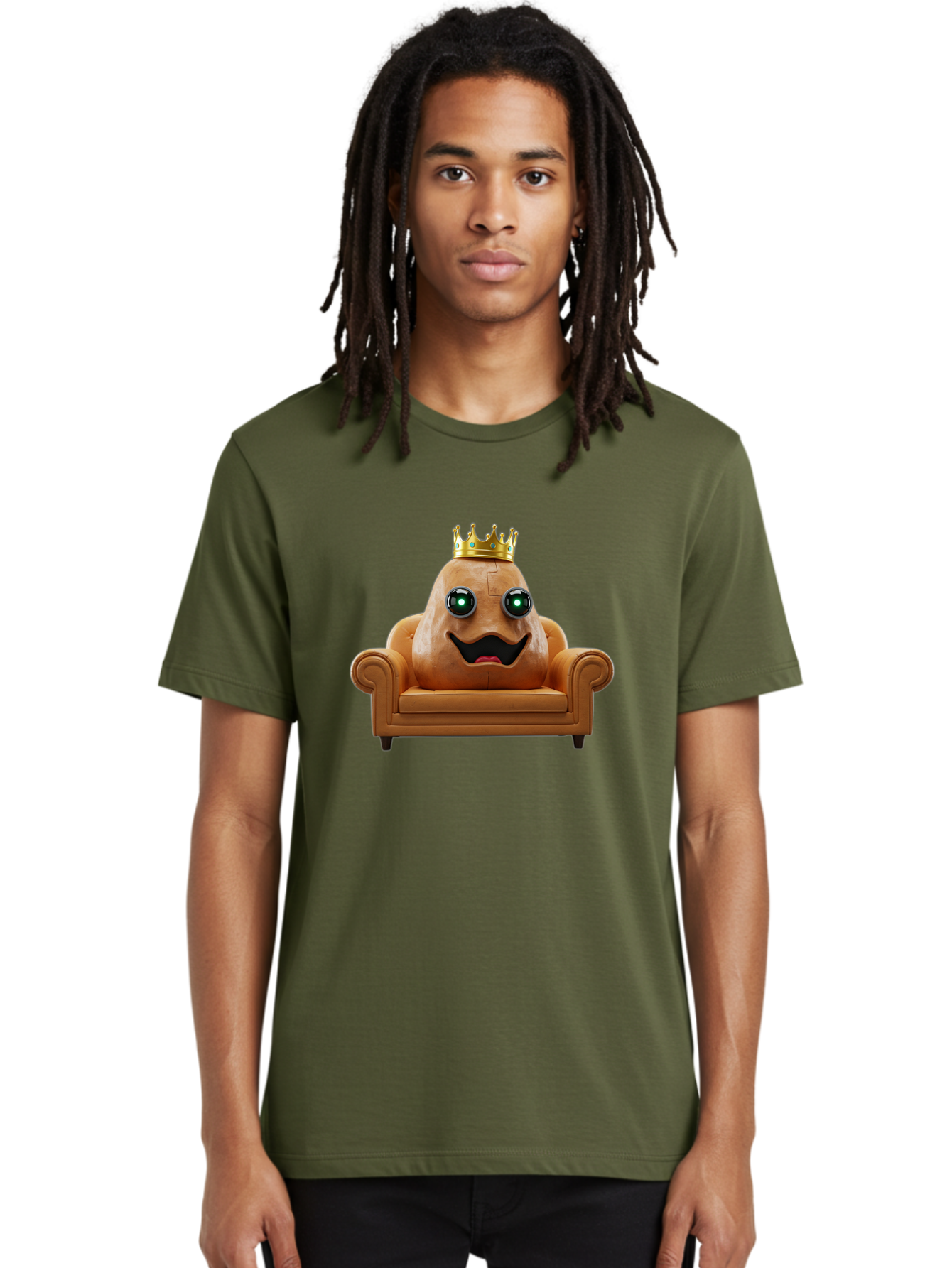 Potato-King-11 Men'S Graphic Tee, 100% Cotton, Comfortable Casual Summer Wear, Machine Washable, Vintage Camera, Old Camera, Antique Camera, Black Camera, Classic Photography, Photography Equipment, Nostalgic Device, Film Camera, Camera Art Bai238