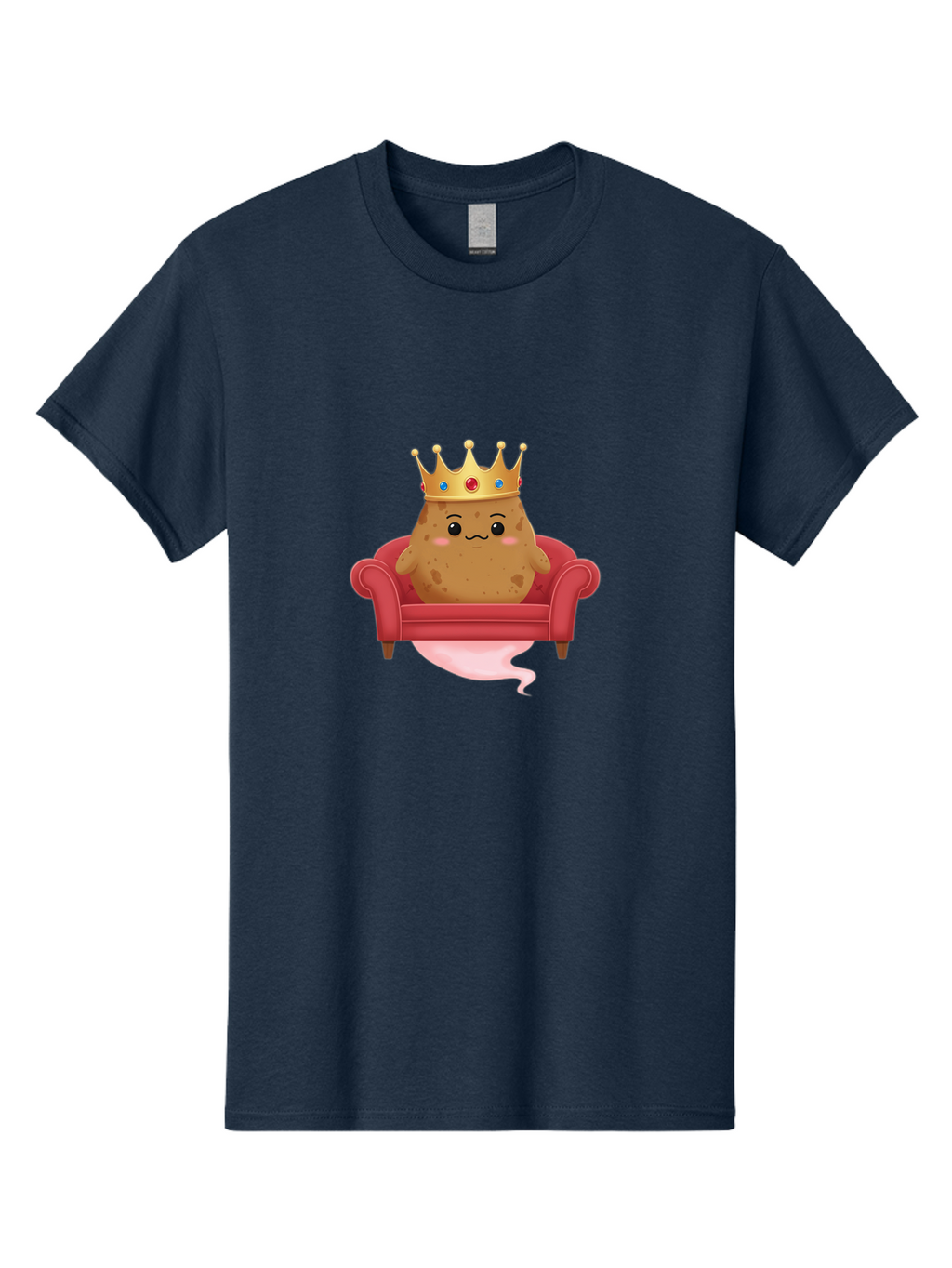 Potato-King-2 Men'S Graphic Tee, 100% Cotton, Comfortable Casual Summer Wear, Machine Washable, Vintage Camera, Old Camera, Antique Camera, Black Camera, Classic Photography, Photography Equipment, Nostalgic Device, Film Camera, Camera Art Bai240