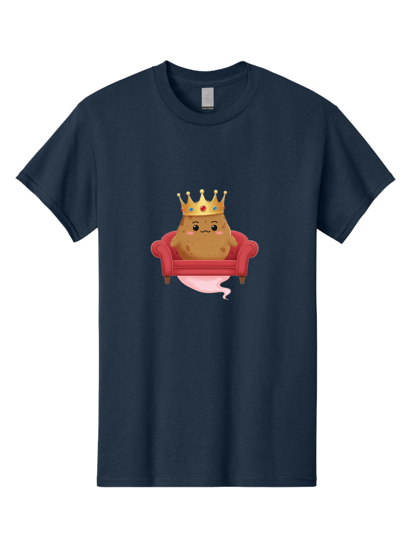 Potato-King-2 Men'S Graphic Tee, 100% Cotton, Comfortable Casual Summer Wear, Machine Washable, Vintage Camera, Old Camera, Antique Camera, Black Camera, Classic Photography, Photography Equipment, Nostalgic Device, Film Camera, Camera Art Bai240