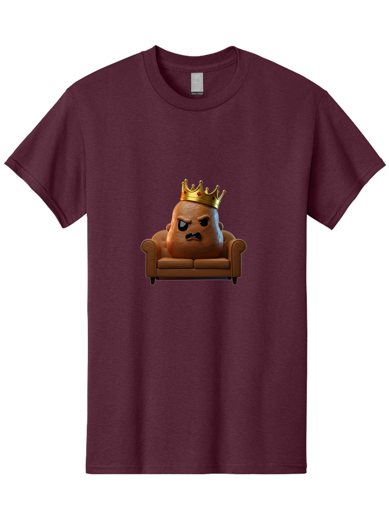 Potato-King-3 Men'S Graphic Tee, 100% Cotton, Comfortable Casual Summer Wear, Machine Washable, Vintage Camera, Old Camera, Antique Camera, Black Camera, Classic Photography, Photography Equipment, Nostalgic Device, Film Camera, Camera Art Bai241