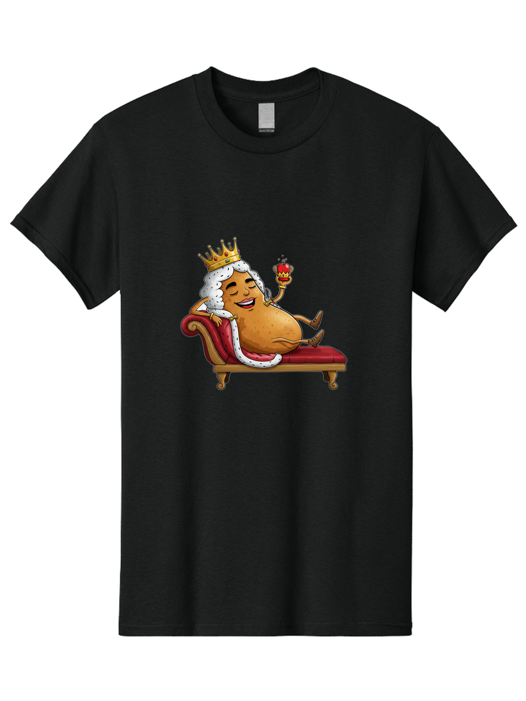 Potato-King-7 Men'S Graphic Tee, 100% Cotton, Comfortable Casual Summer Wear, Machine Washable, Vintage Camera, Old Camera, Antique Camera, Black Camera, Classic Photography, Photography Equipment, Nostalgic Device, Film Camera, Camera Art Bai245