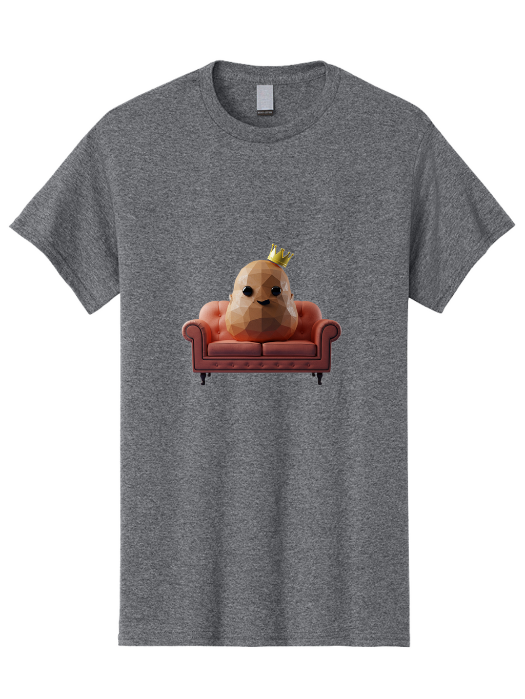 Potato-King-8 Men'S Graphic Tee, 100% Cotton, Comfortable Casual Summer Wear, Machine Washable, Vintage Camera, Old Camera, Antique Camera, Black Camera, Classic Photography, Photography Equipment, Nostalgic Device, Film Camera, Camera Art Bai246