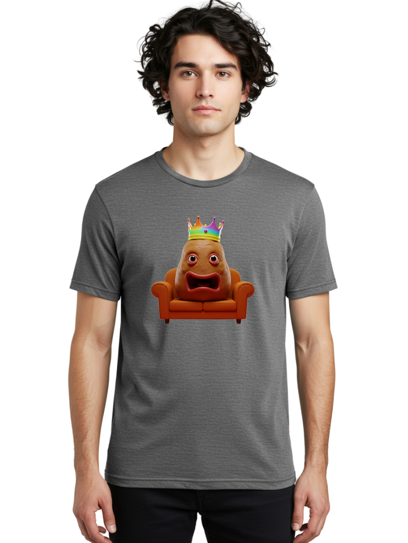 Potato-King-9 Men'S Graphic Tee, 100% Cotton, Comfortable Casual Summer Wear, Machine Washable, Vintage Camera, Old Camera, Antique Camera, Black Camera, Classic Photography, Photography Equipment, Nostalgic Device, Film Camera, Camera Art Bai247