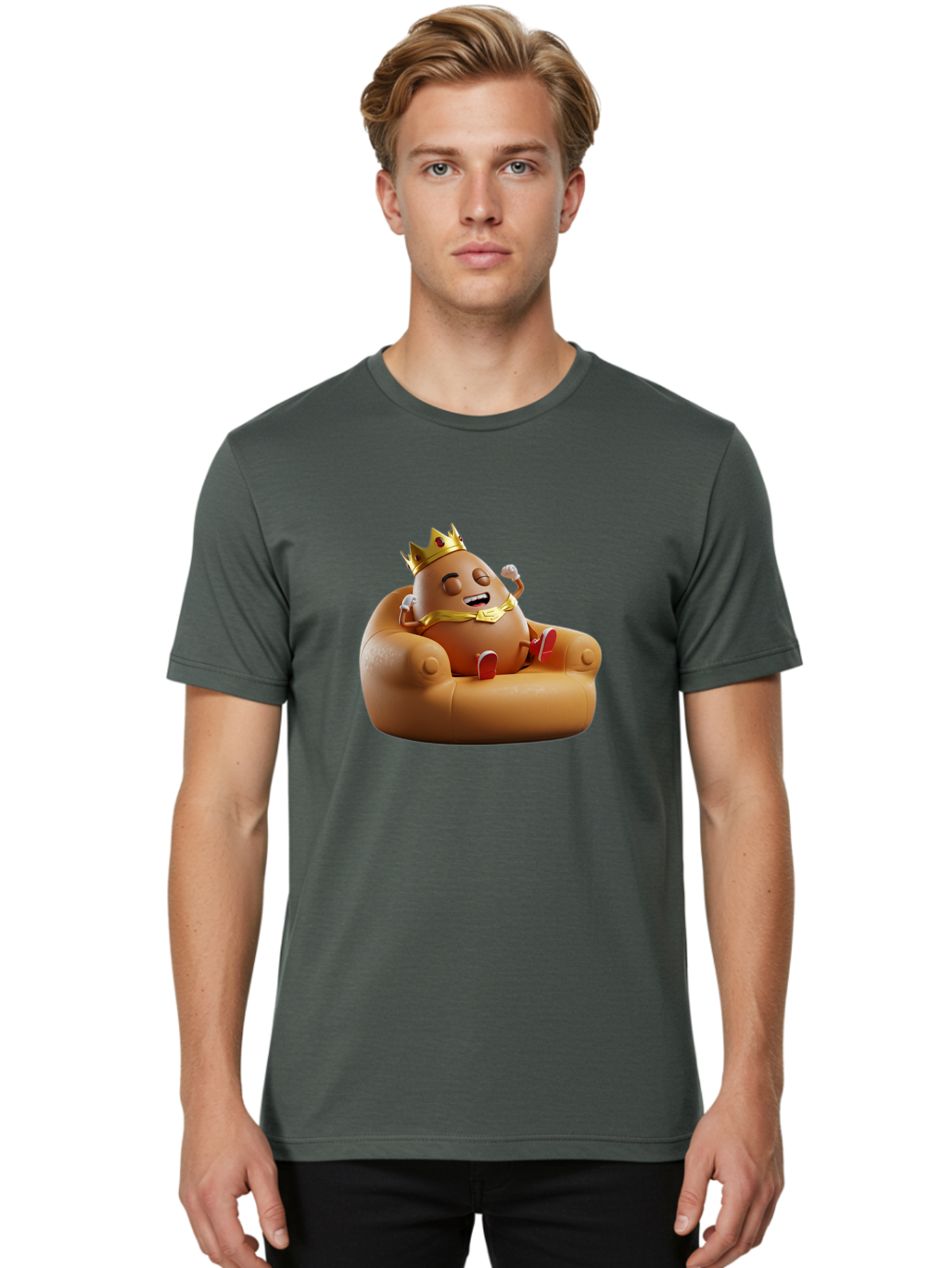 Potato-King Men'S Graphic Tee, 100% Cotton, Comfortable Casual Summer Wear, Machine Washable, Vintage Camera, Old Camera, Antique Camera, Black Camera, Classic Photography, Photography Equipment, Nostalgic Device, Film Camera, Camera Art Bai248