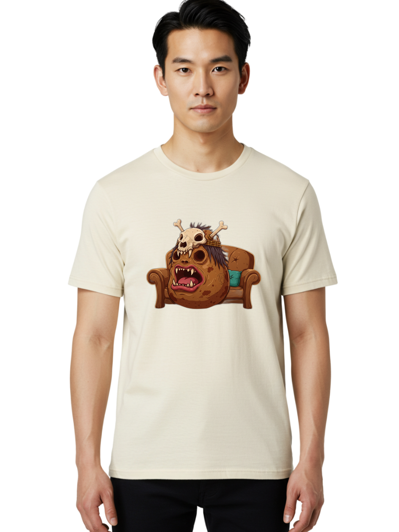 Potato-On-Sofa Men'S Graphic Tee, 100% Cotton, Comfortable Casual Summer Wear, Machine Washable, Vintage Camera, Old Camera, Antique Camera, Black Camera, Classic Photography, Photography Equipment, Nostalgic Device, Film Camera, Camera Art Bai249
