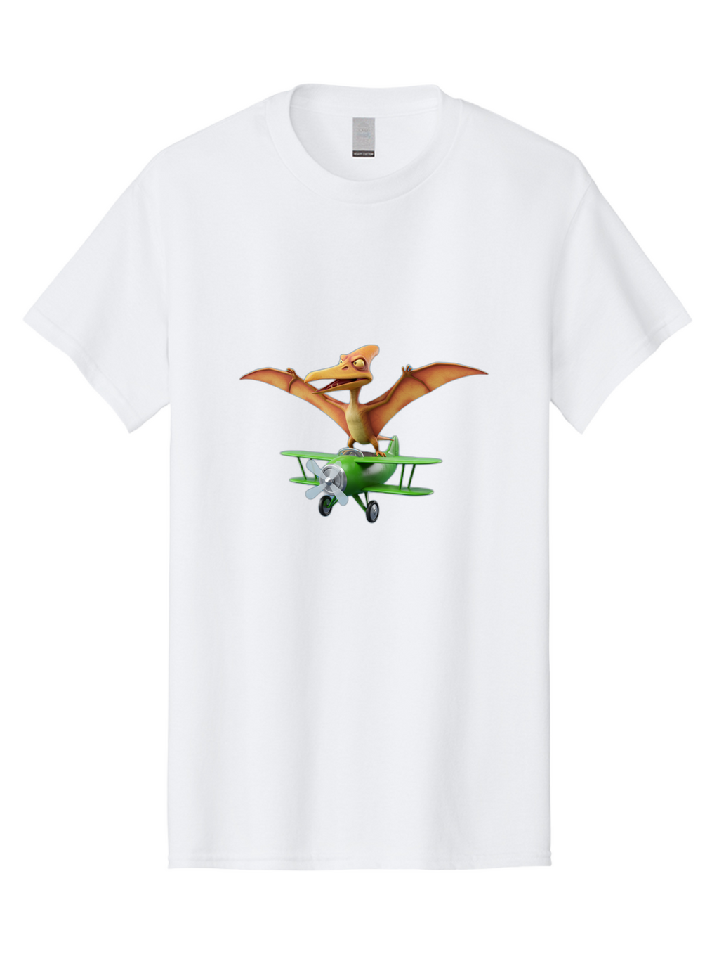 Pterodactyl-On-Plane Men'S Graphic Tee, 100% Cotton, Comfortable Casual Summer Wear, Machine Washable, Vintage Camera, Old Camera, Antique Camera, Black Camera, Classic Photography, Photography Equipment, Nostalgic Device, Film Camera, Bai255