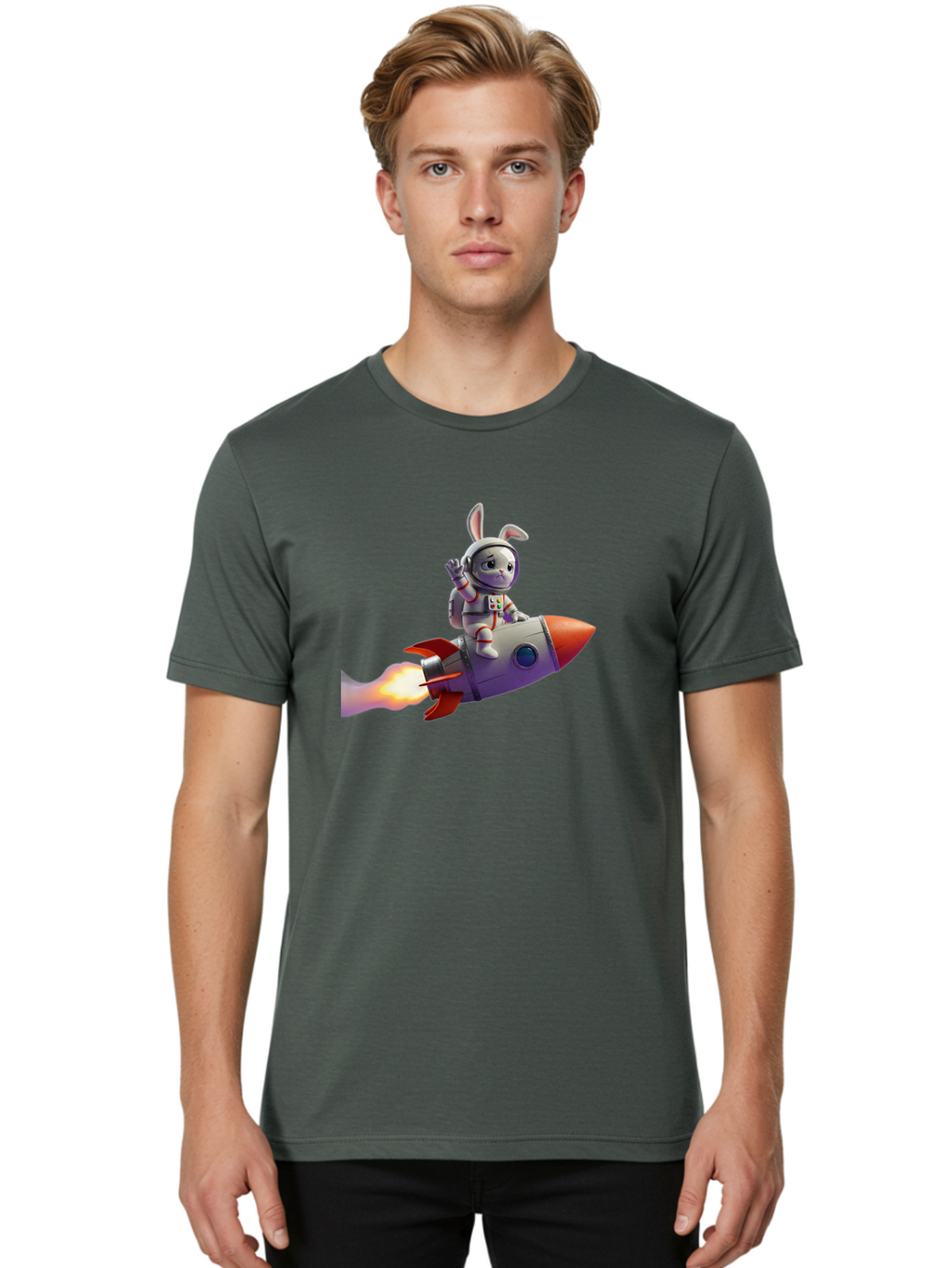 Rabbit-Astronaut-10 Men'S Graphic Tee, 100% Cotton, Comfortable Casual Summer Wear, Machine Washable, Vintage Camera, Old Camera, Antique Camera, Black Camera, Classic Photography, Photography Equipment, Nostalgic Device, Film Camera, Bai269