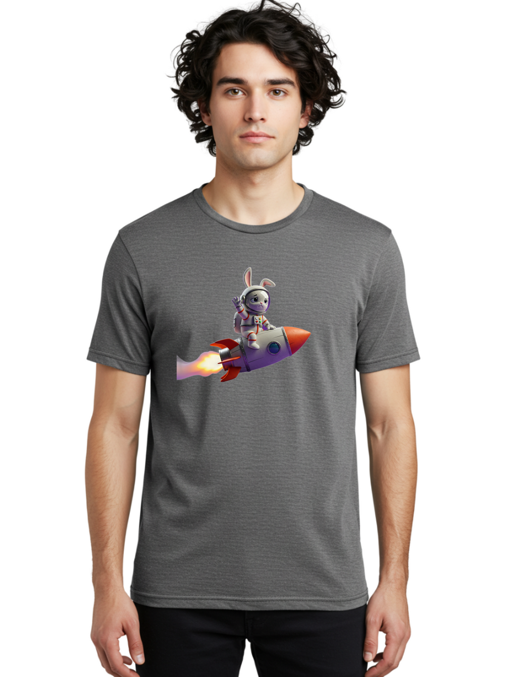 Rabbit-Astronaut-10 Men'S Graphic Tee, 100% Cotton, Comfortable Casual Summer Wear, Machine Washable, Vintage Camera, Old Camera, Antique Camera, Black Camera, Classic Photography, Photography Equipment, Nostalgic Device, Film Camera, Bai269