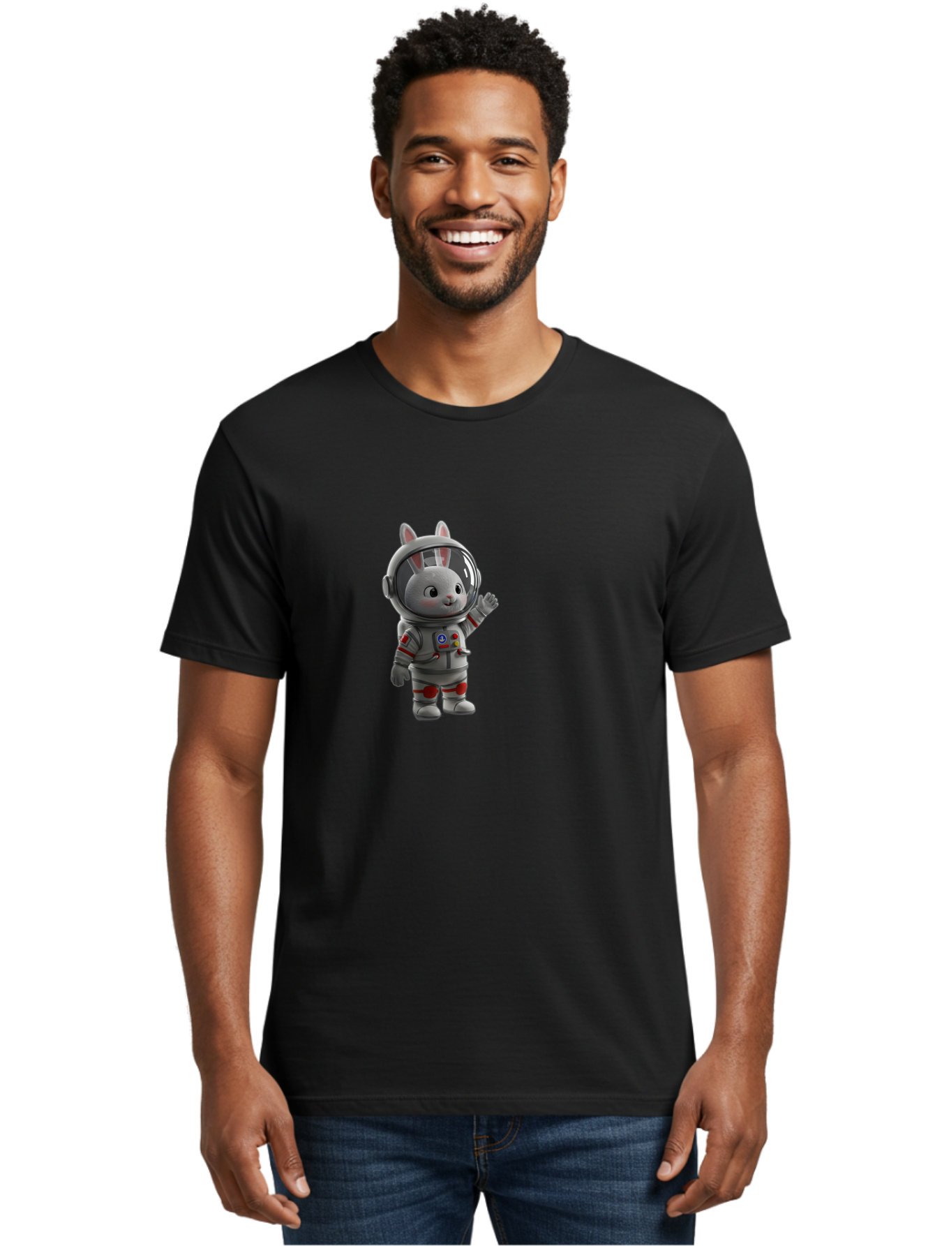 Rabbit-Astronaut-4 Men'S Graphic Tee, 100% Cotton, Comfortable Casual Summer Wear, Machine Washable, Vintage Camera, Old Camera, Antique Camera, Black Camera, Classic Photography, Photography Equipment, Nostalgic Device, Film Camera, Bai272