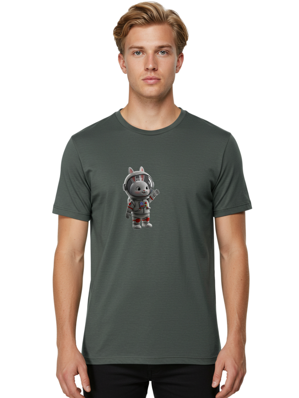 Rabbit-Astronaut-4 Men'S Graphic Tee, 100% Cotton, Comfortable Casual Summer Wear, Machine Washable, Vintage Camera, Old Camera, Antique Camera, Black Camera, Classic Photography, Photography Equipment, Nostalgic Device, Film Camera, Bai272