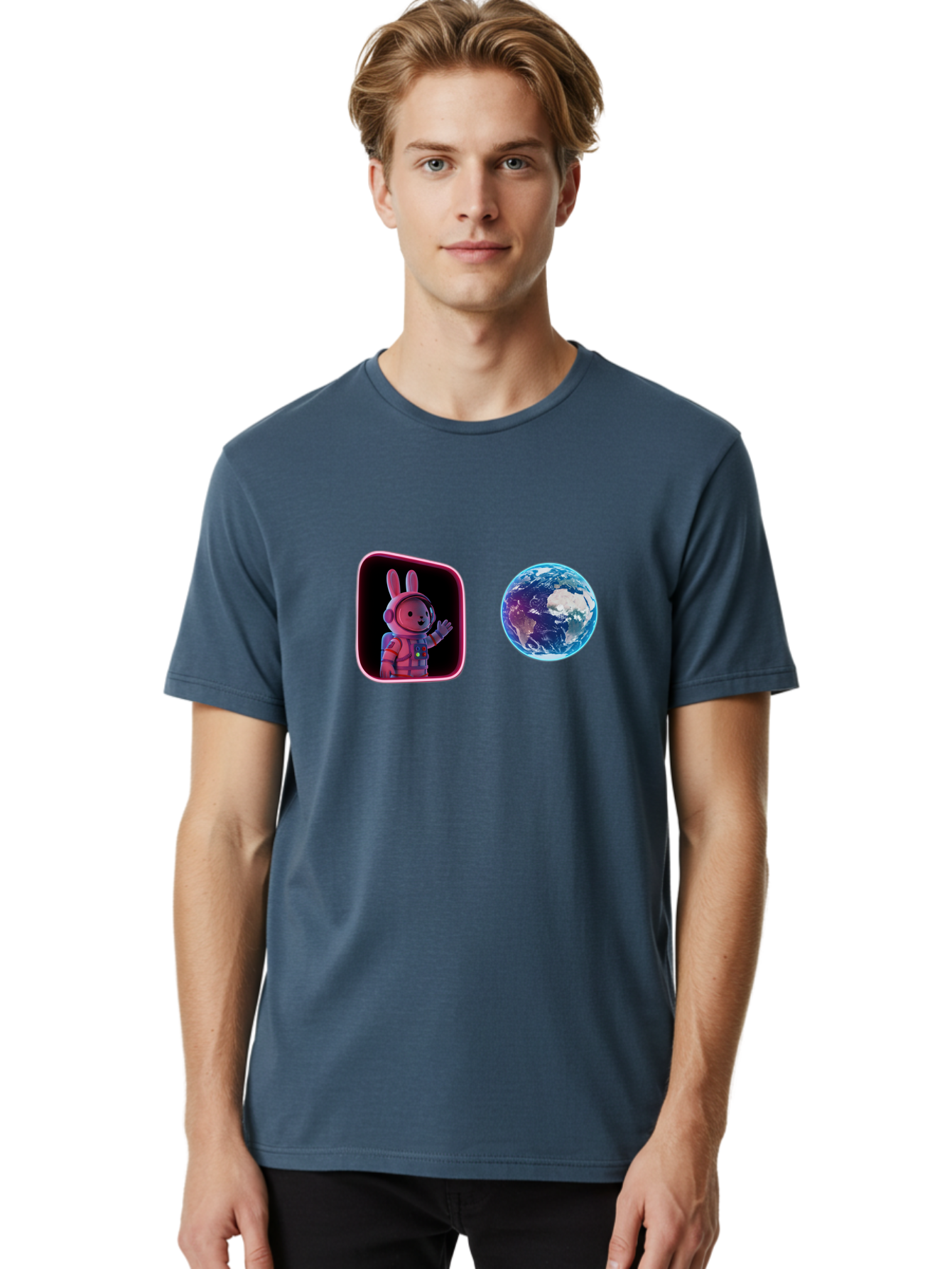 Rabbit-Astronaut-6 Men'S Graphic Tee, 100% Cotton, Comfortable Casual Summer Wear, Machine Washable, Vintage Camera, Old Camera, Antique Camera, Black Camera, Classic Photography, Photography Equipment, Nostalgic Device, Film Camera, Bai274