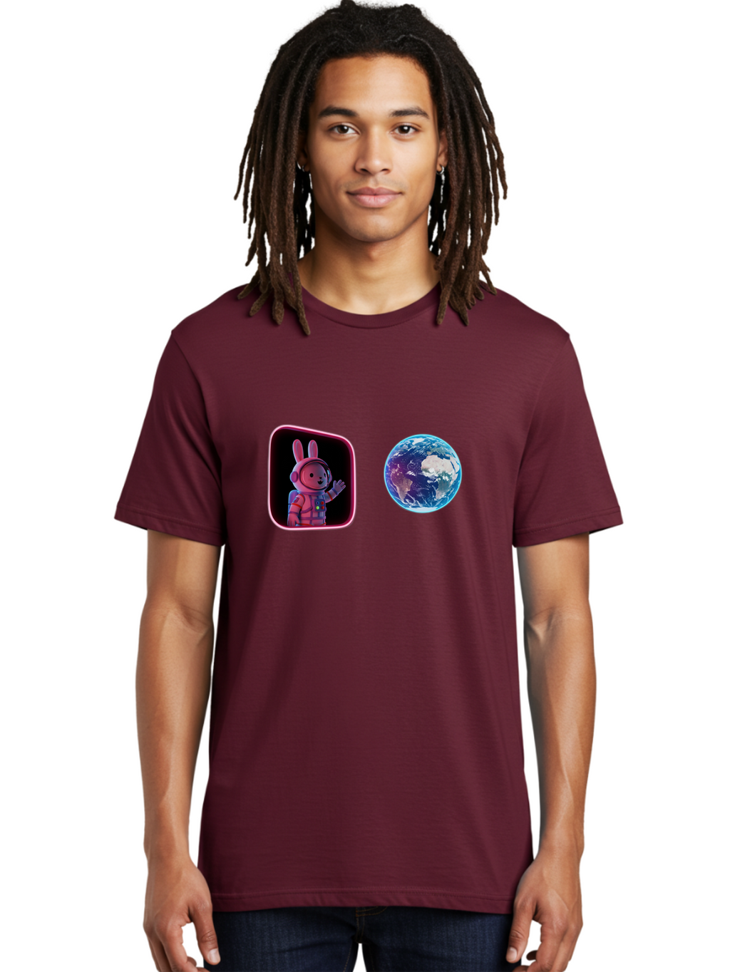 Rabbit-Astronaut-6 Men'S Graphic Tee, 100% Cotton, Comfortable Casual Summer Wear, Machine Washable, Vintage Camera, Old Camera, Antique Camera, Black Camera, Classic Photography, Photography Equipment, Nostalgic Device, Film Camera, Bai274
