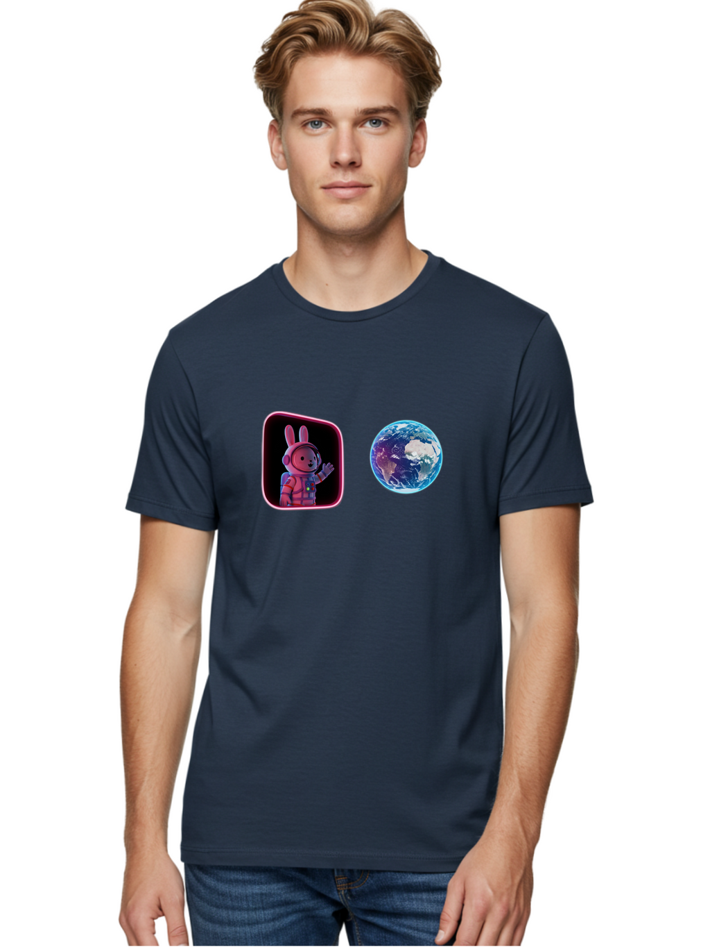 Rabbit-Astronaut-6 Men'S Graphic Tee, 100% Cotton, Comfortable Casual Summer Wear, Machine Washable, Vintage Camera, Old Camera, Antique Camera, Black Camera, Classic Photography, Photography Equipment, Nostalgic Device, Film Camera, Bai274