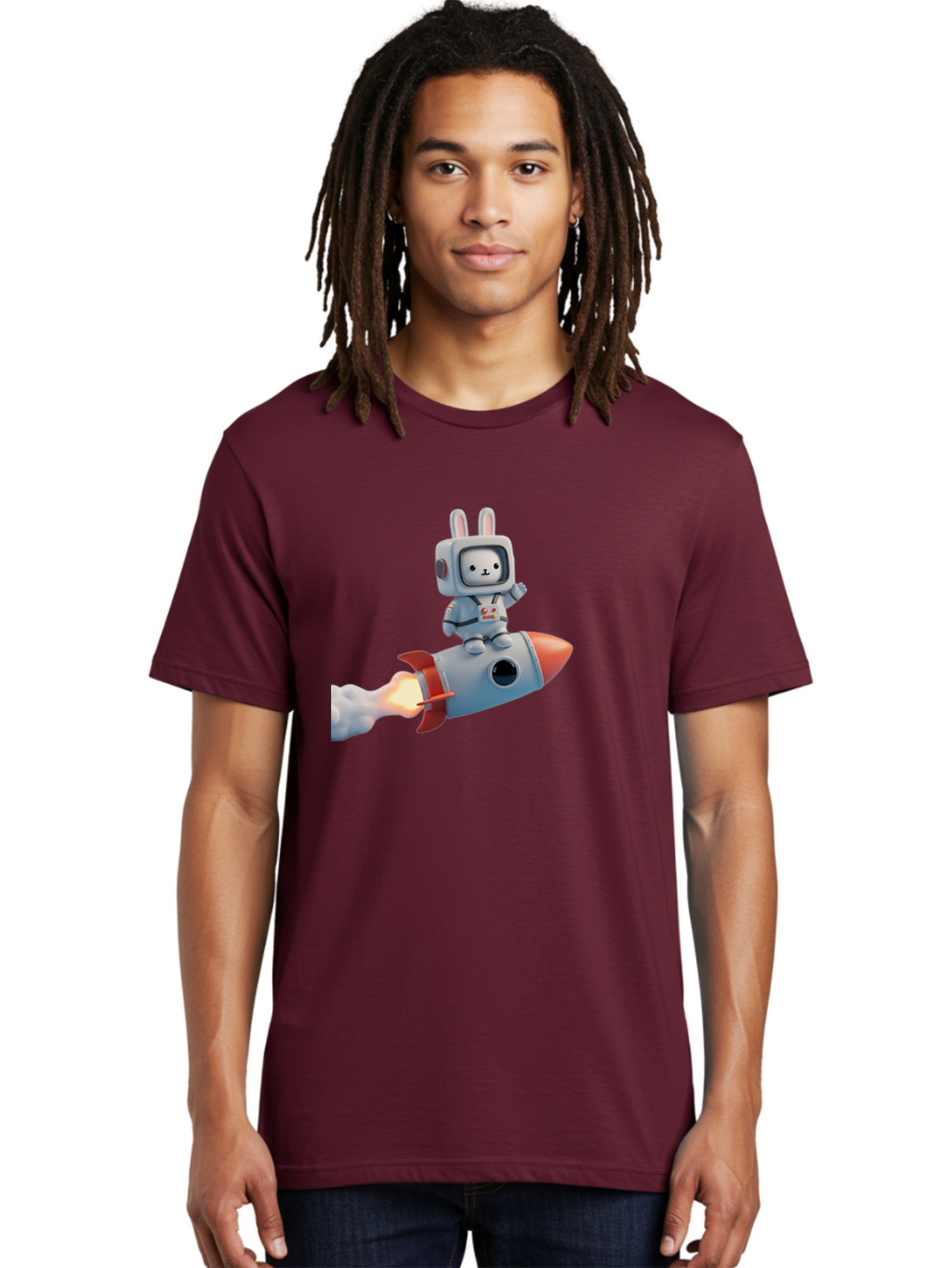 Rabbit-Astronaut-7 Men'S Graphic Tee, 100% Cotton, Comfortable Casual Summer Wear, Machine Washable, Vintage Camera, Old Camera, Antique Camera, Black Camera, Classic Photography, Photography Equipment, Nostalgic Device, Film Camera, Bai275