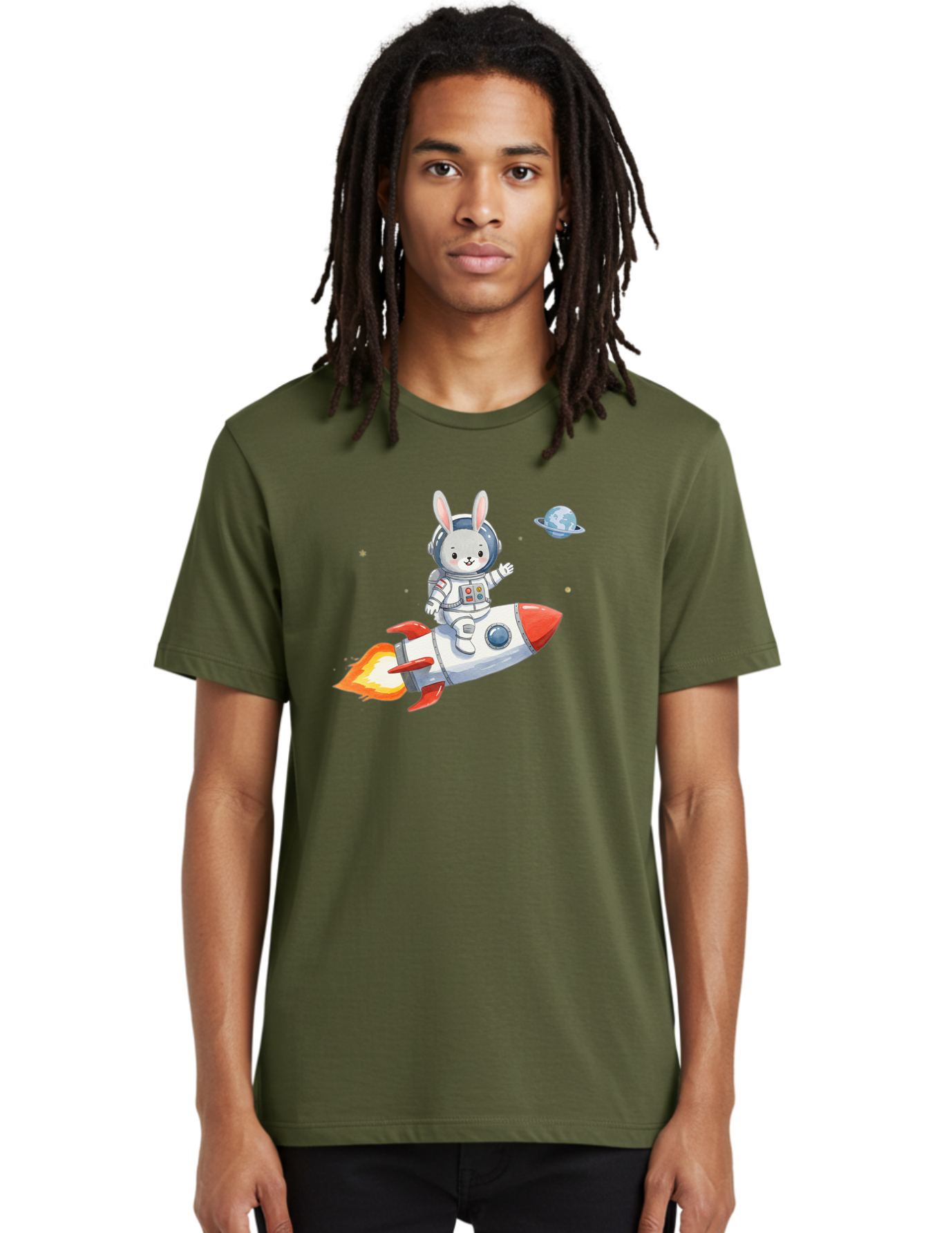 Rabbit-Astronaut-9 Men'S Graphic Tee, 100% Cotton, Comfortable Casual Summer Wear, Machine Washable, Vintage Camera, Old Camera, Antique Camera, Black Camera, Classic Photography, Photography Equipment, Nostalgic Device, Film Camera, Bai277