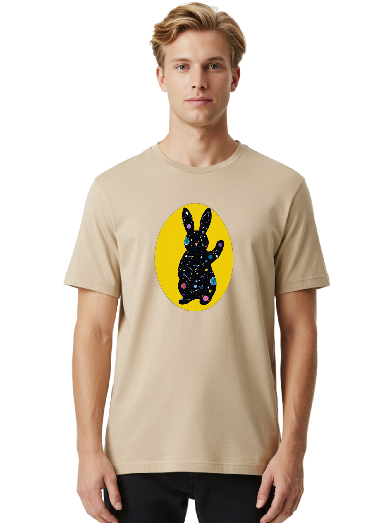 Rabbit-Constellation Men'S Graphic Tee, 100% Cotton, Comfortable Casual Summer Wear, Machine Washable, Vintage Camera, Old Camera, Antique Camera, Black Camera, Classic Photography, Photography Equipment, Nostalgic Device, Film Camera, Bai279